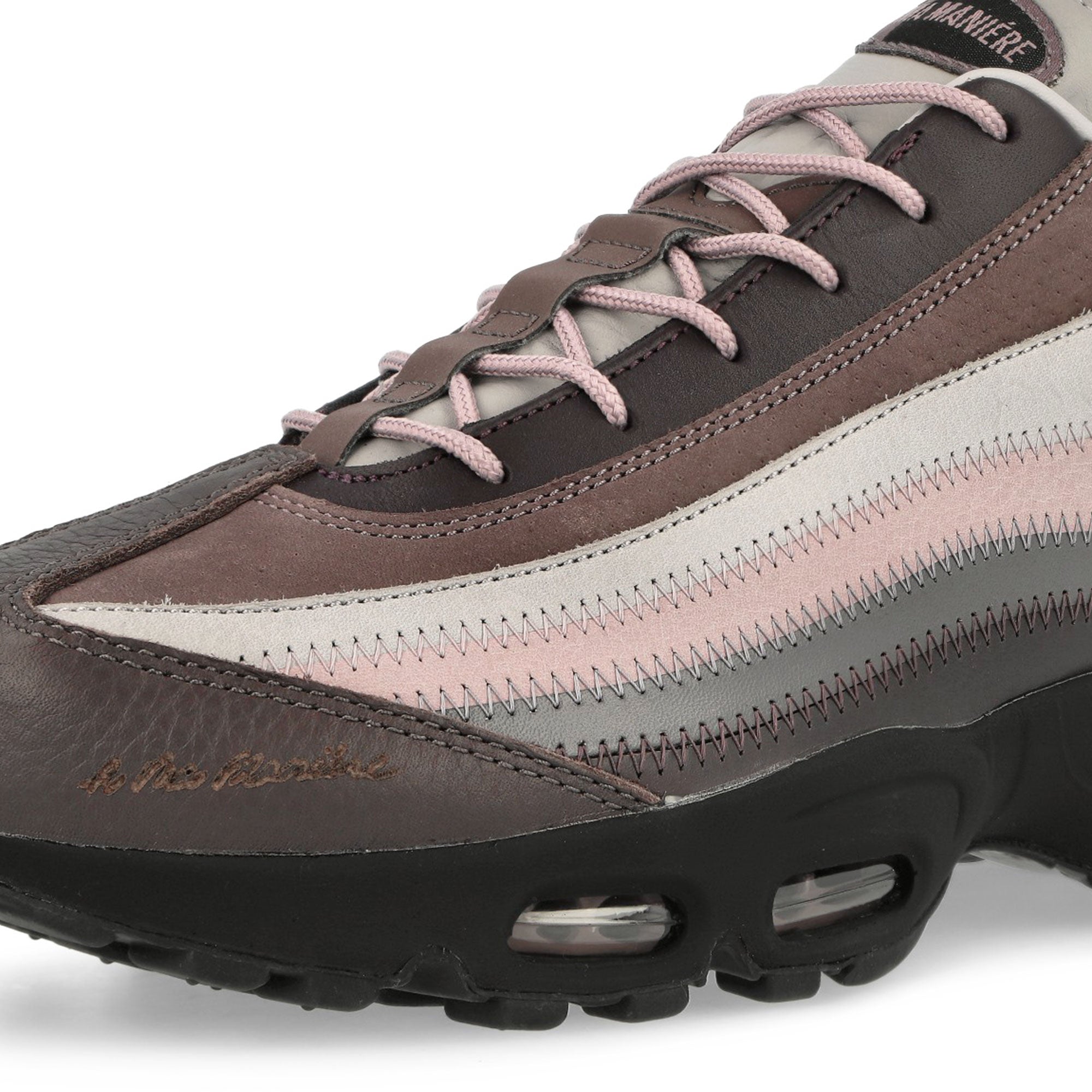 Nike Air Max 95 SP Dark Violet Ore / Burgundy Ash Low Top Sneakers Detailfoto | Overkill