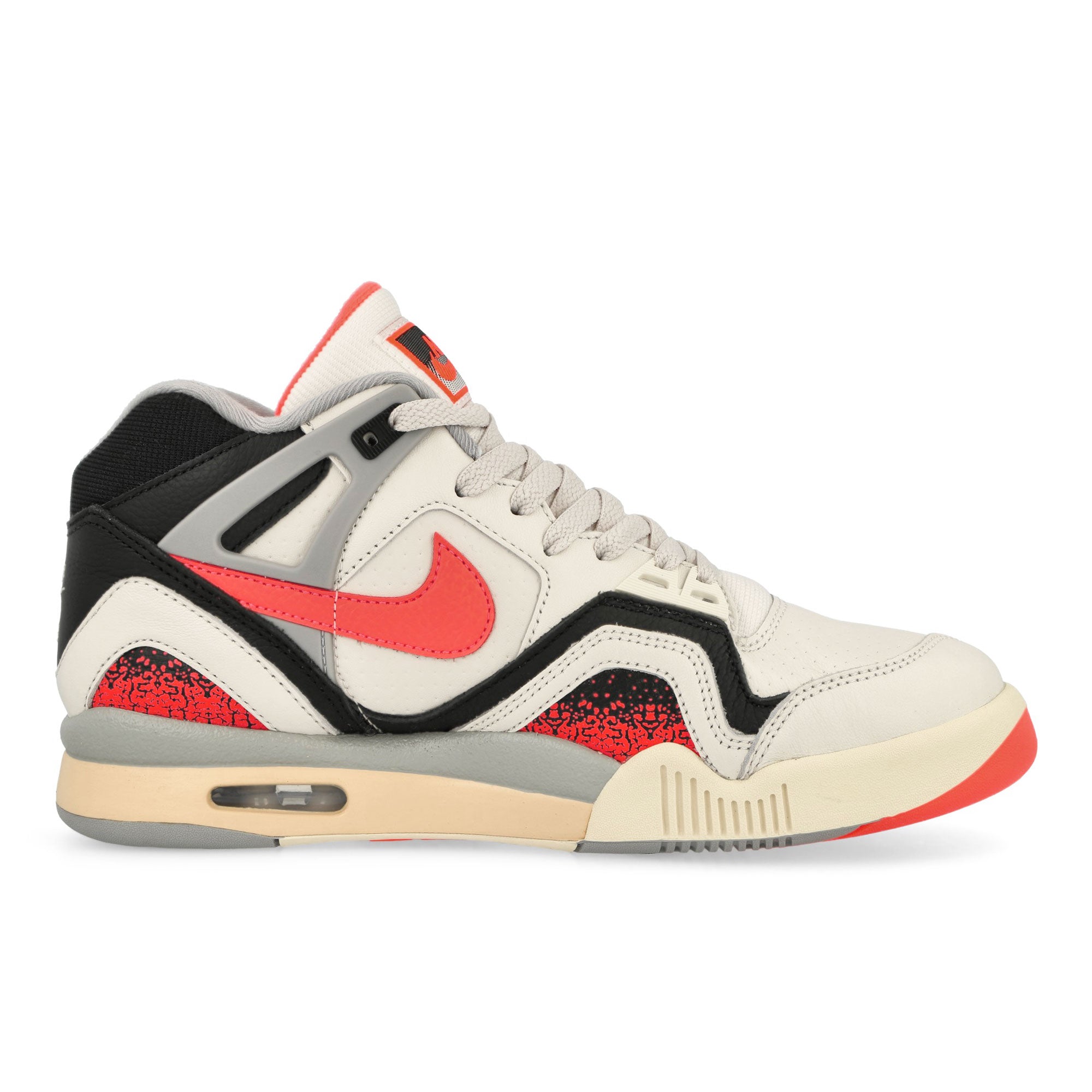 Nike Air Tech Challenge II QS Phantom / Hot Lava - Black - Flight Silver High Top Sneakers Silhouette | Overkill