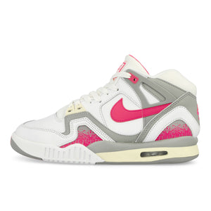 Nike Air Tech Challenge II QS White / Racer Pink - Lt Smoke Grey High Top Sneakers FZ9033 100 | Overkill