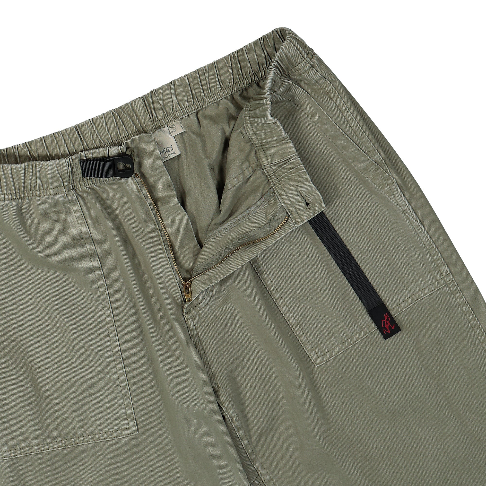 Gramicci Loose Tapered Ridge Pant Pigment Sage Green Pants Detailfoto | Overkill