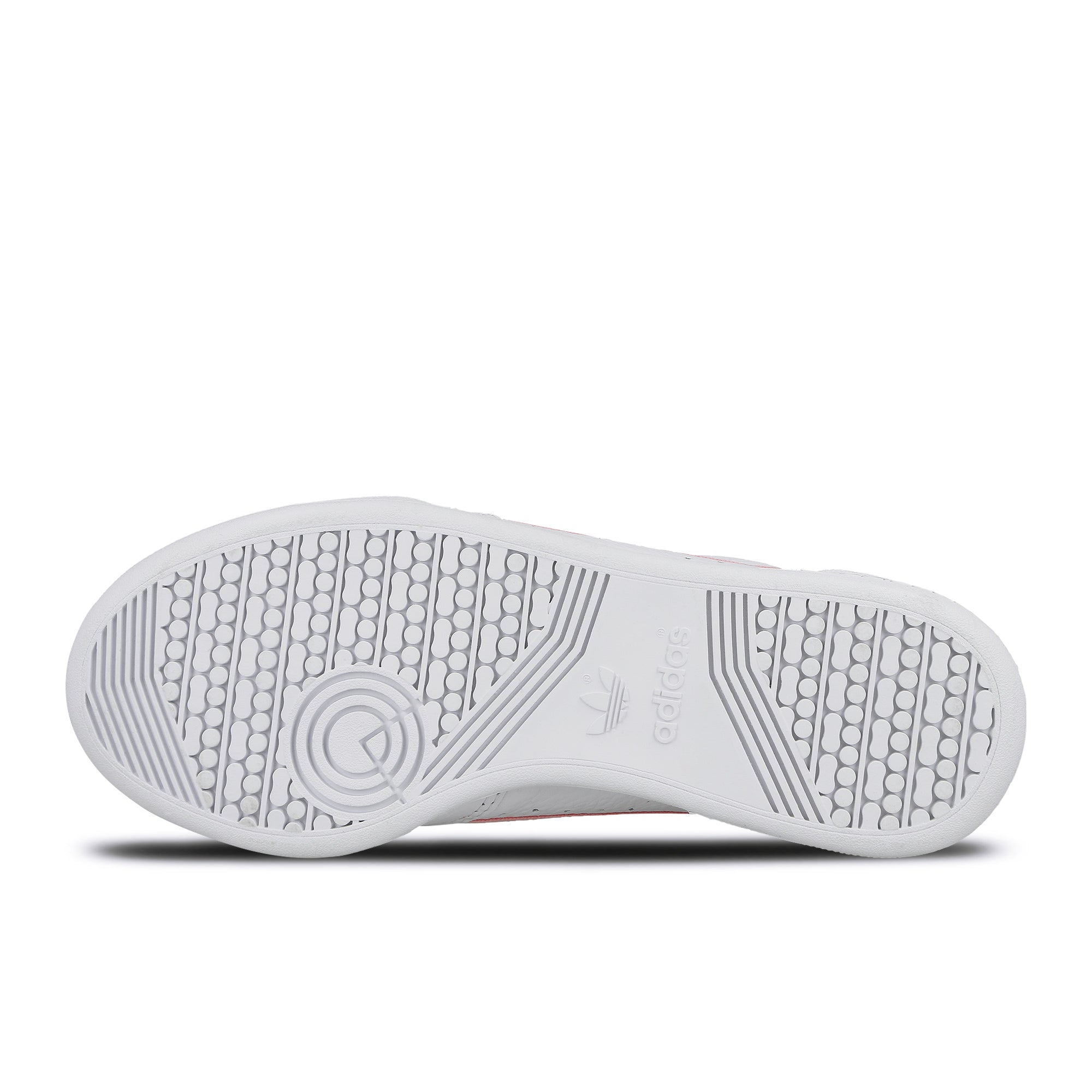adidas Wmns Continental 80 Running White / True Pink / Clear Pink Low Top Sneakers Detail View 1 | Overkill