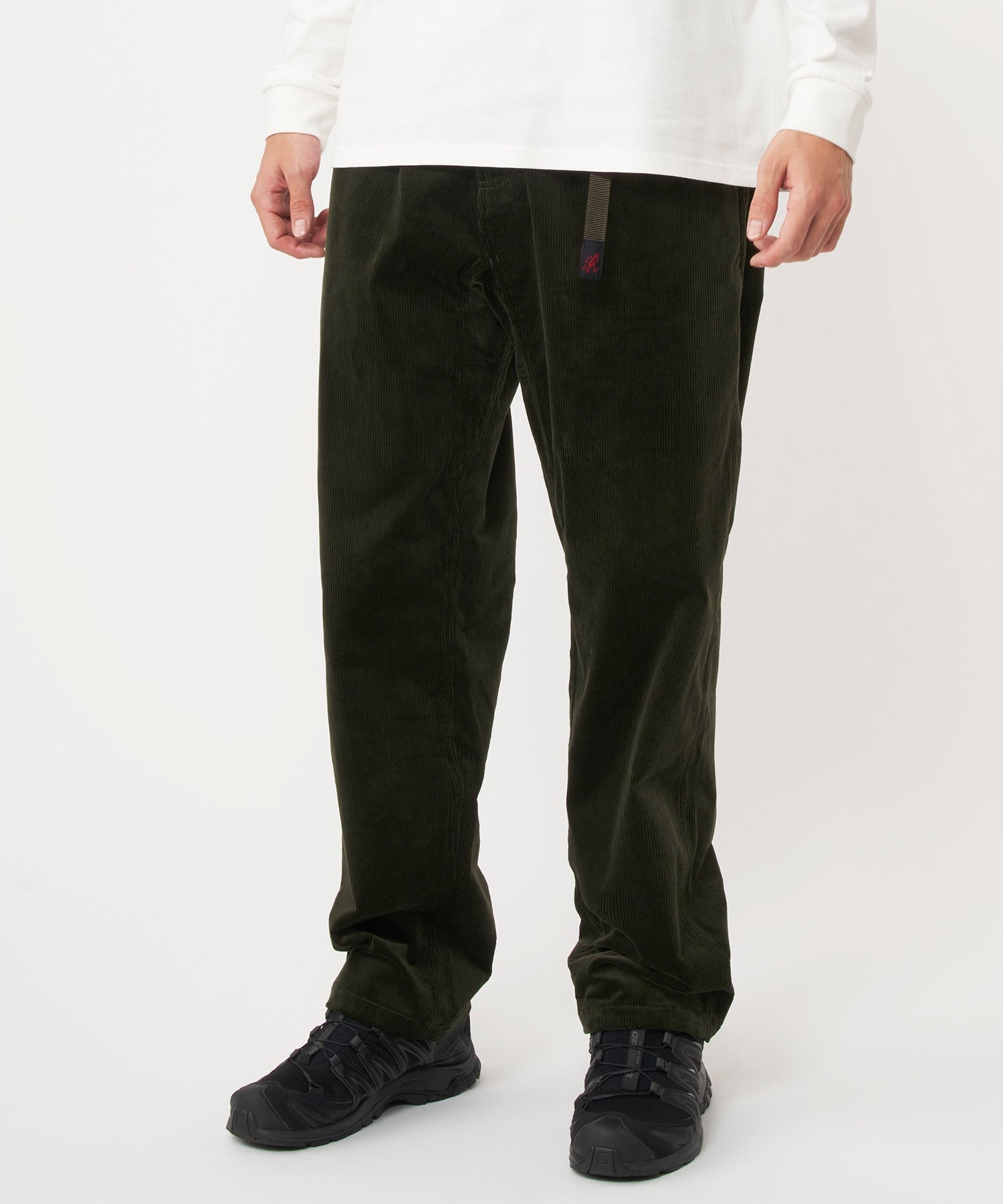 Gramicci Corduroy Gramicci Pant Dark Green Casual Pants Detail view 2 | Overkill