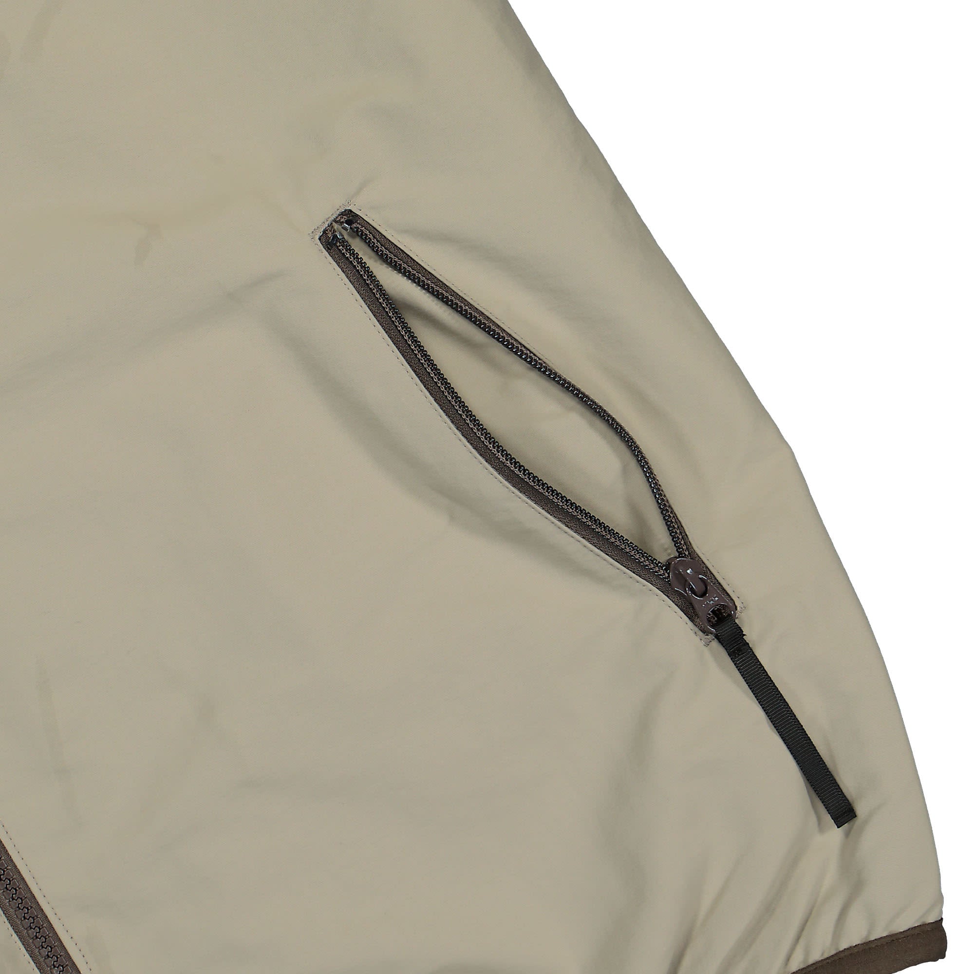 Gramicci Reversible Fleece Vest Taupe Vests Detail view 4 | Overkill