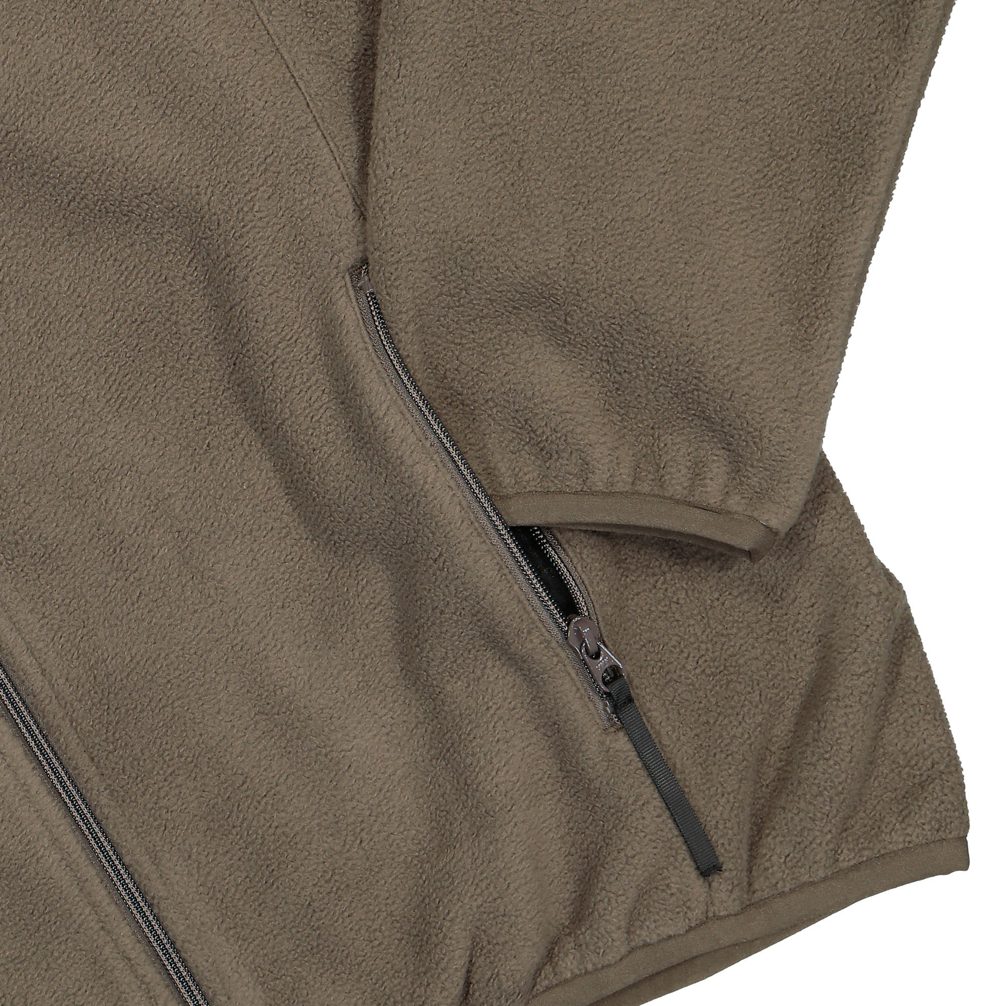 Gramicci Thermal Fleece Jacket Taupe Fleece Jackets Detailfoto | Overkill
