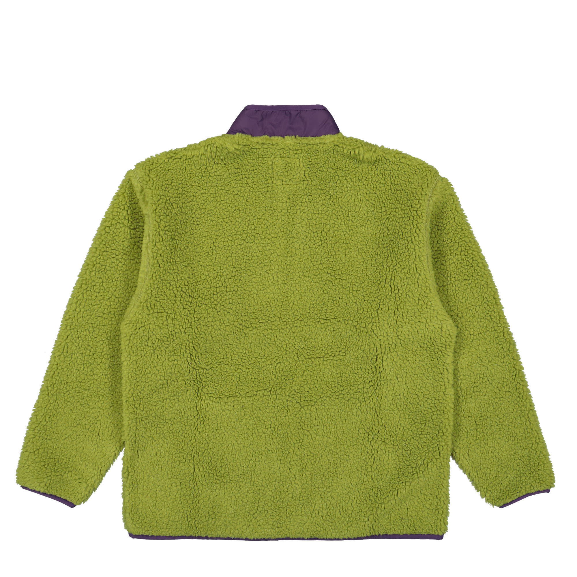 Gramicci Sherpa Jacket Dusted Lime Fleece Jackets Material | Overkill
