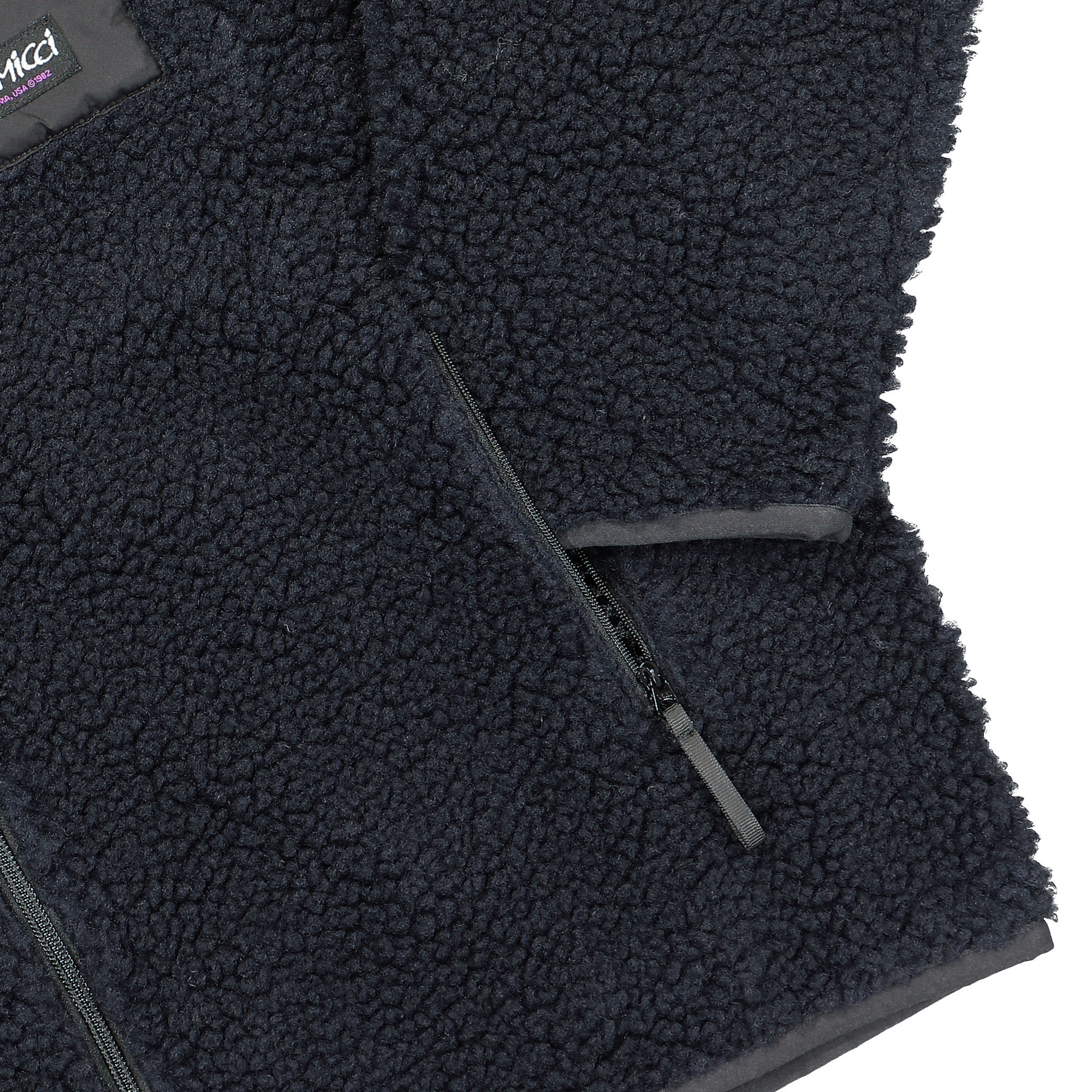 Gramicci Sherpa Jacket Midnight Navy Fleece Jackets Detailfoto | Overkill