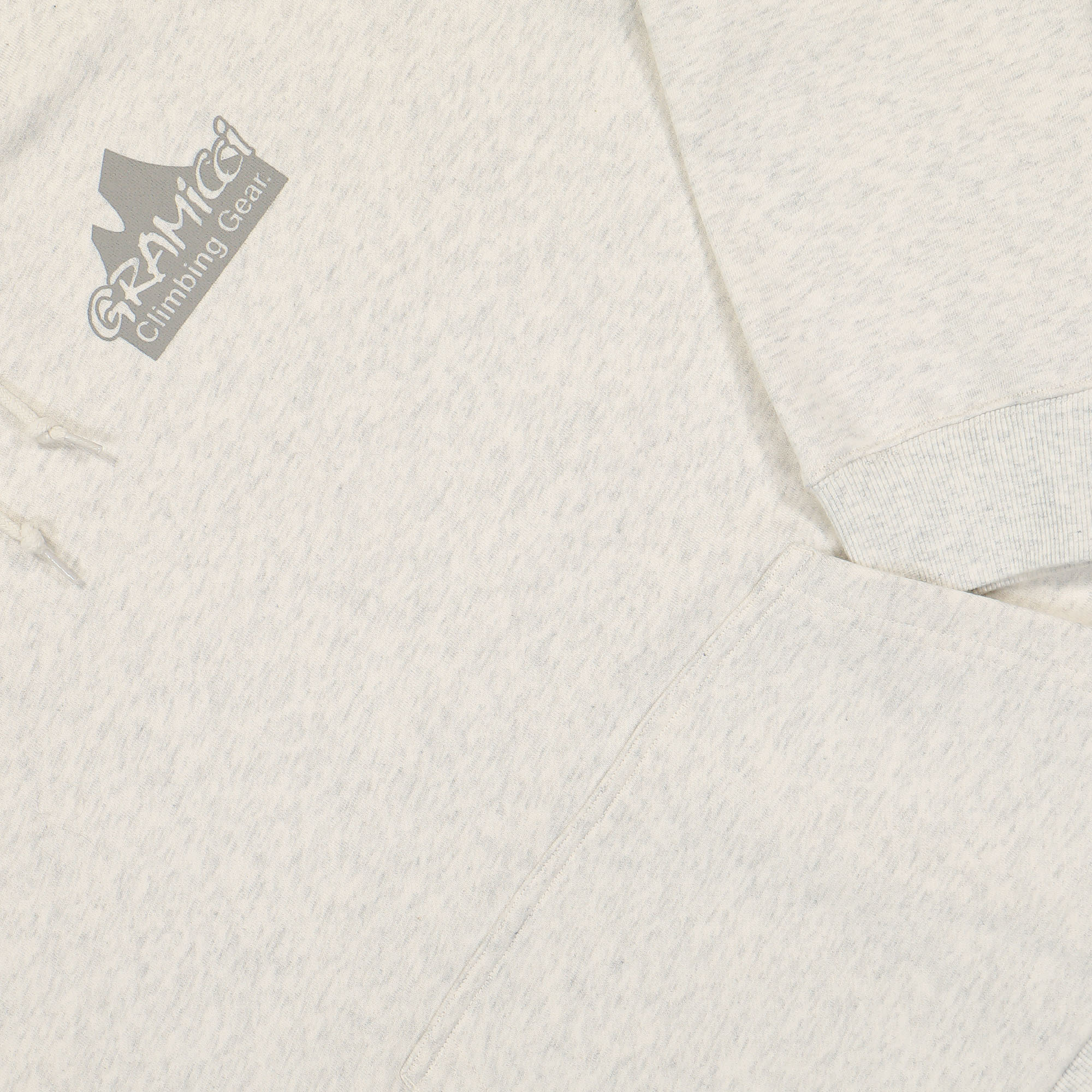 Gramicci Climbing Gear Hooded Sweatshirt Ash Heather Hoodies Detailfoto | Overkill