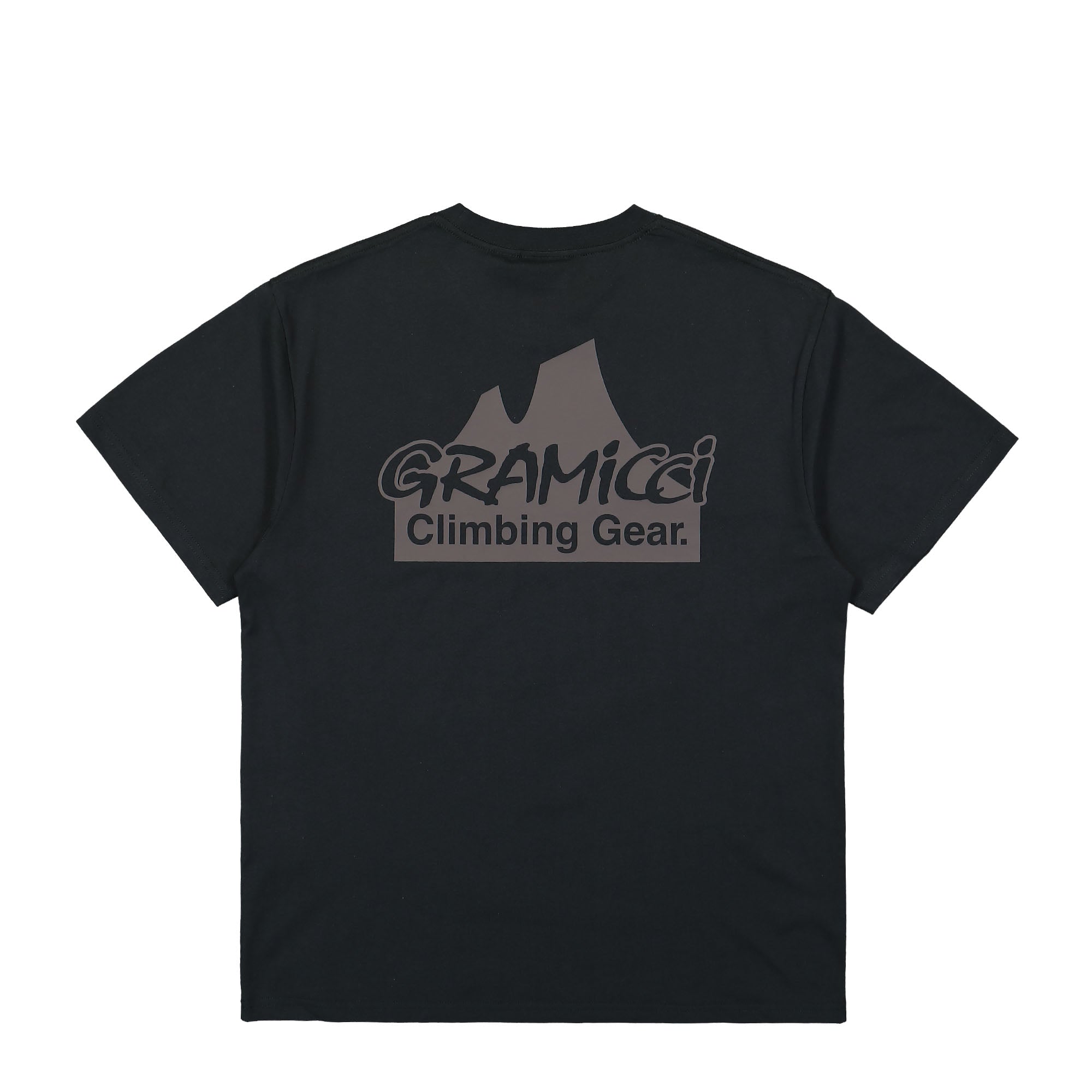 Gramicci Climbing Gear Tee Vintage Black T-Shirts Close-up | Overkill