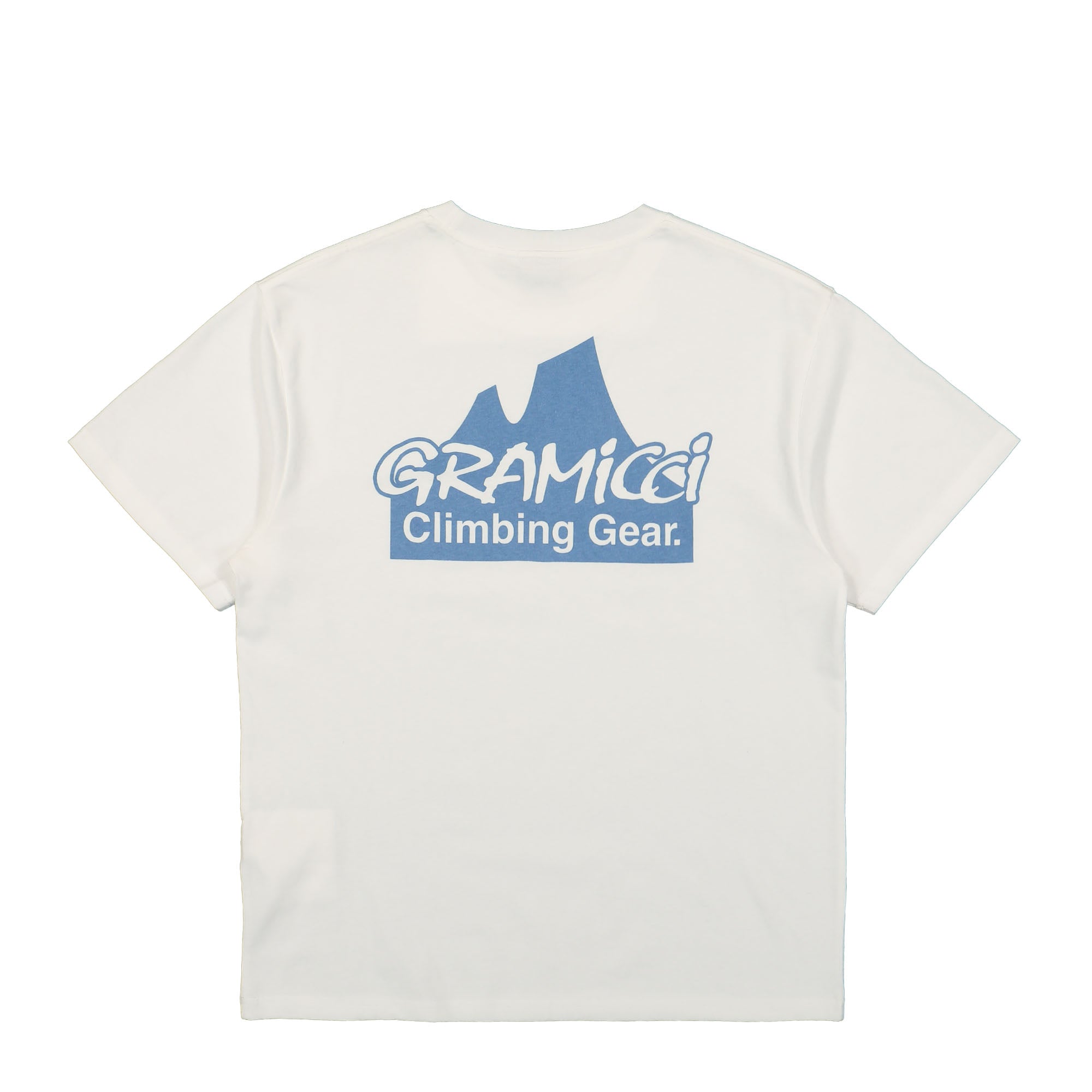 Gramicci Climbing Gear Tee White T-Shirts Close-up | Overkill