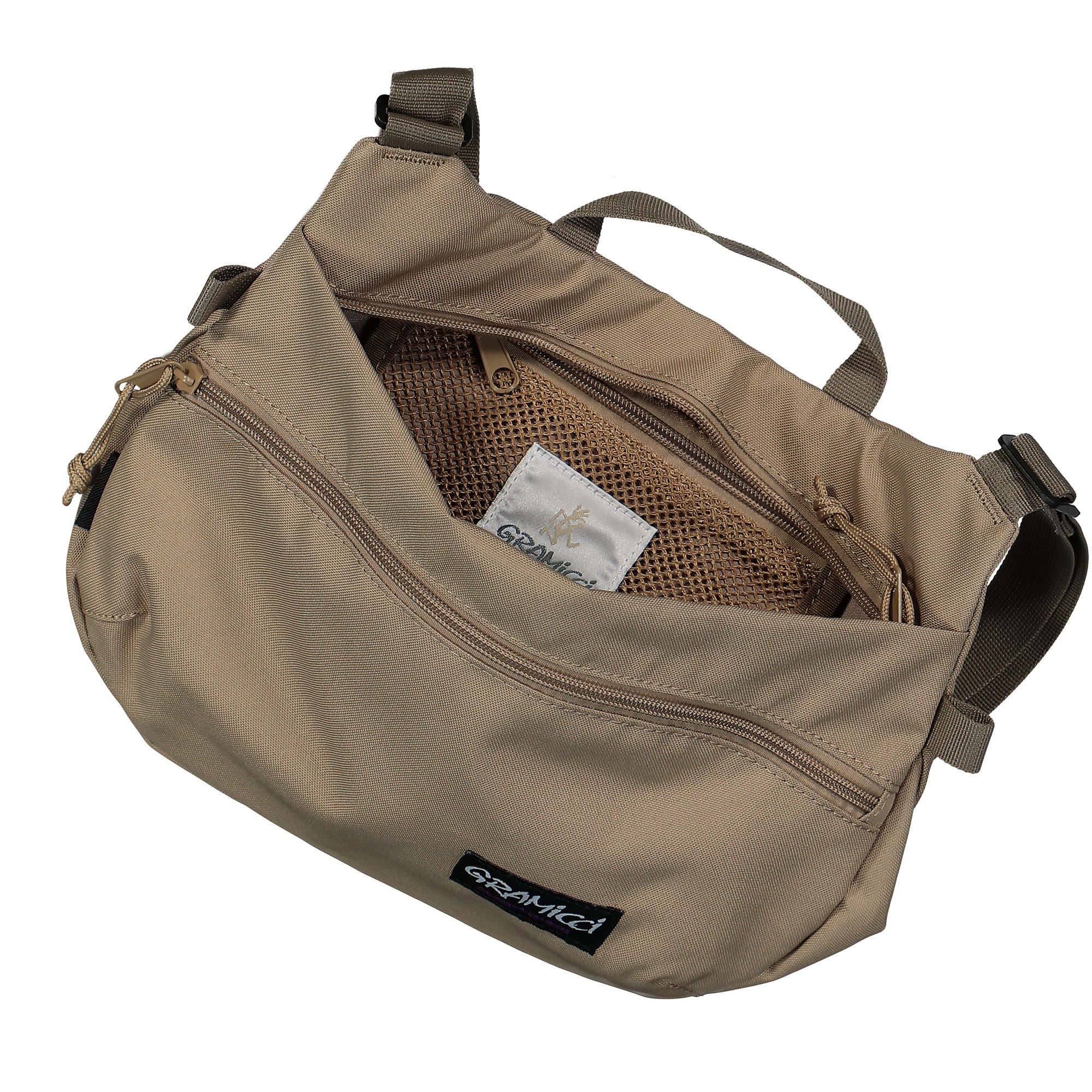 Gramicci Cordura Shoulder Bag Coyote Beige Shoulder & Cross Body Bags Detailfoto | Overkill