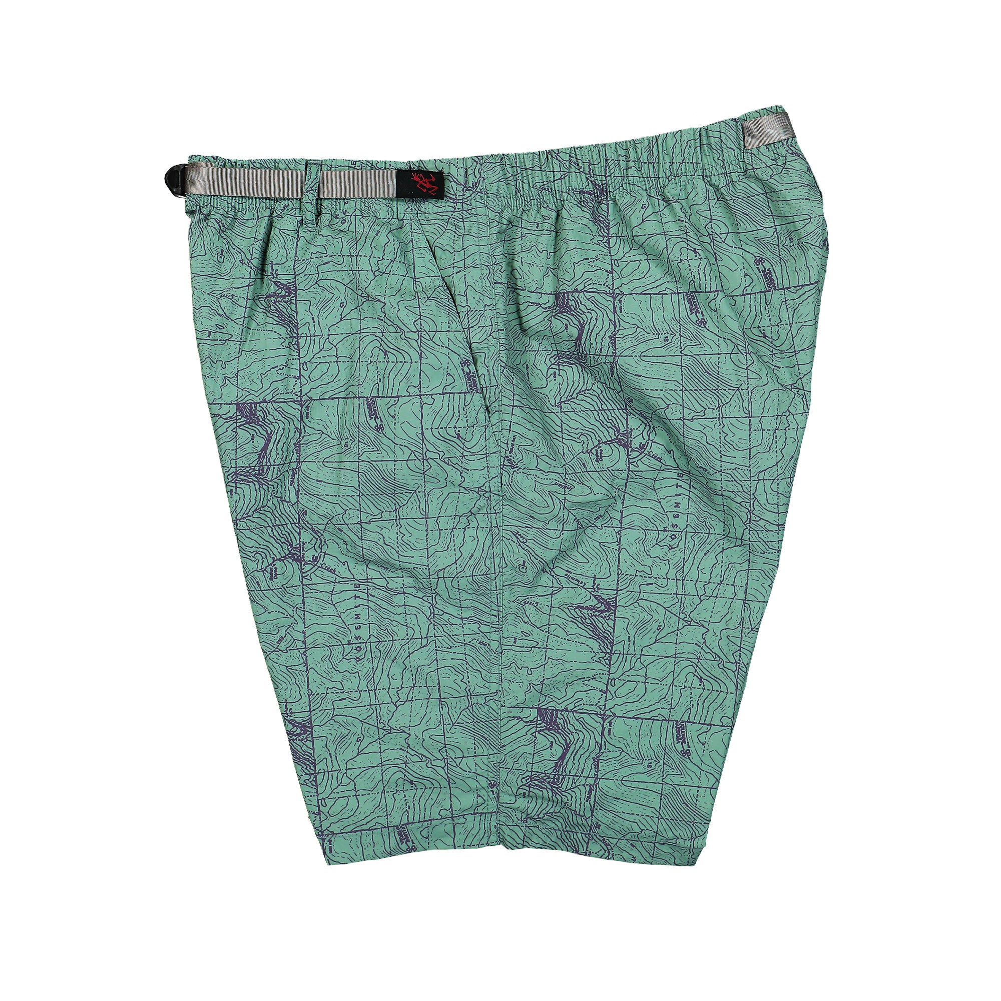 Gramicci Nylon Alpine Packable Short Yosemite Green Shorts Close-up | Overkill