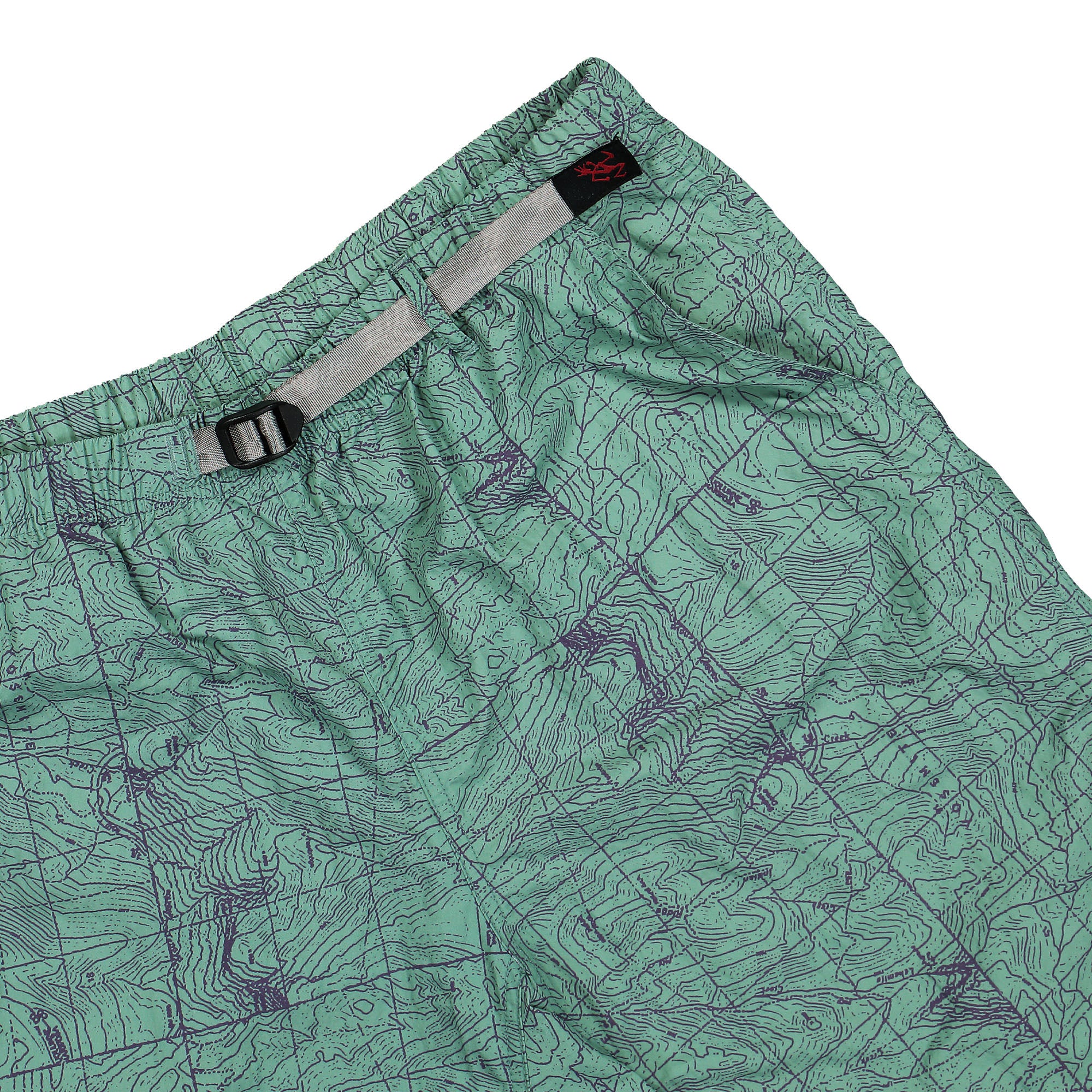 Gramicci Nylon Alpine Packable Short Yosemite Green Shorts Detailfoto | Overkill