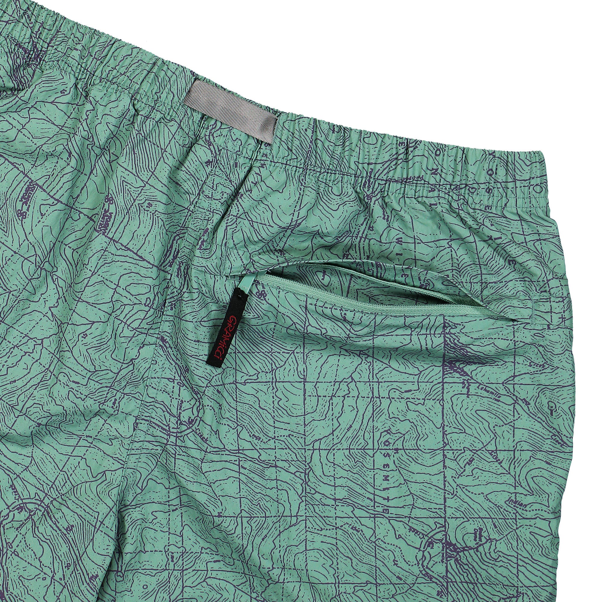 Gramicci Nylon Alpine Packable Short Yosemite Green Shorts Detail view 1 | Overkill