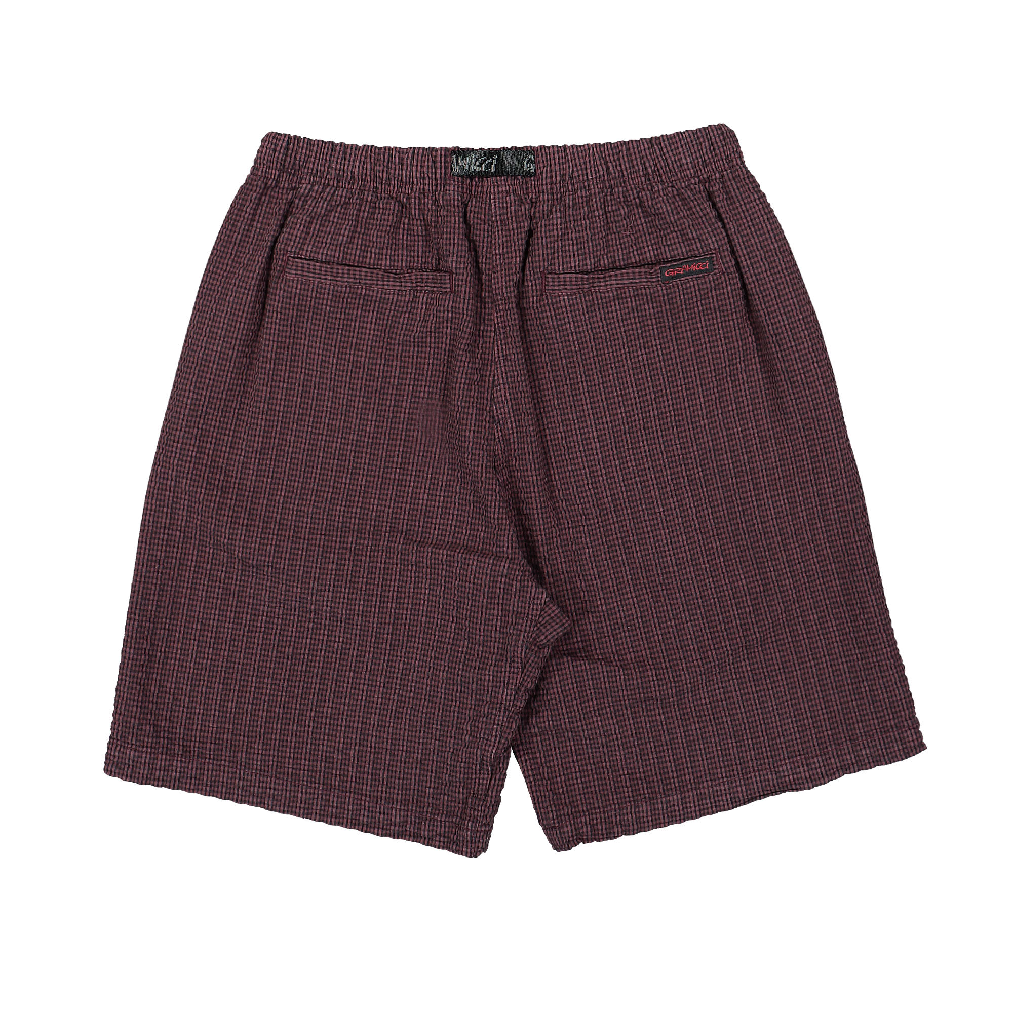 Gramicci O.G. Seersucker G-Short Dusty Maroon Shorts Material | Overkill