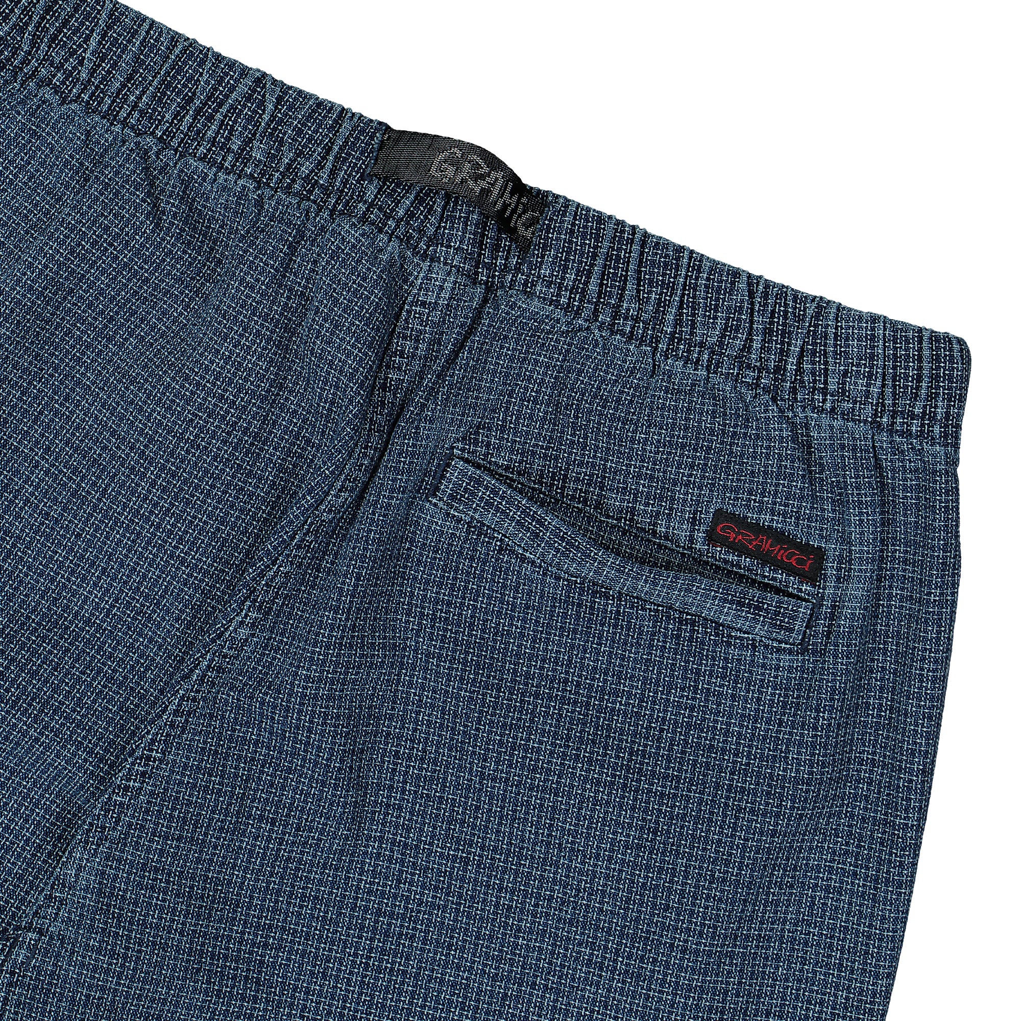 Gramicci O.G. Dobby Jam Pant Indigo Blue Casual Pants Detail view 1 | Overkill