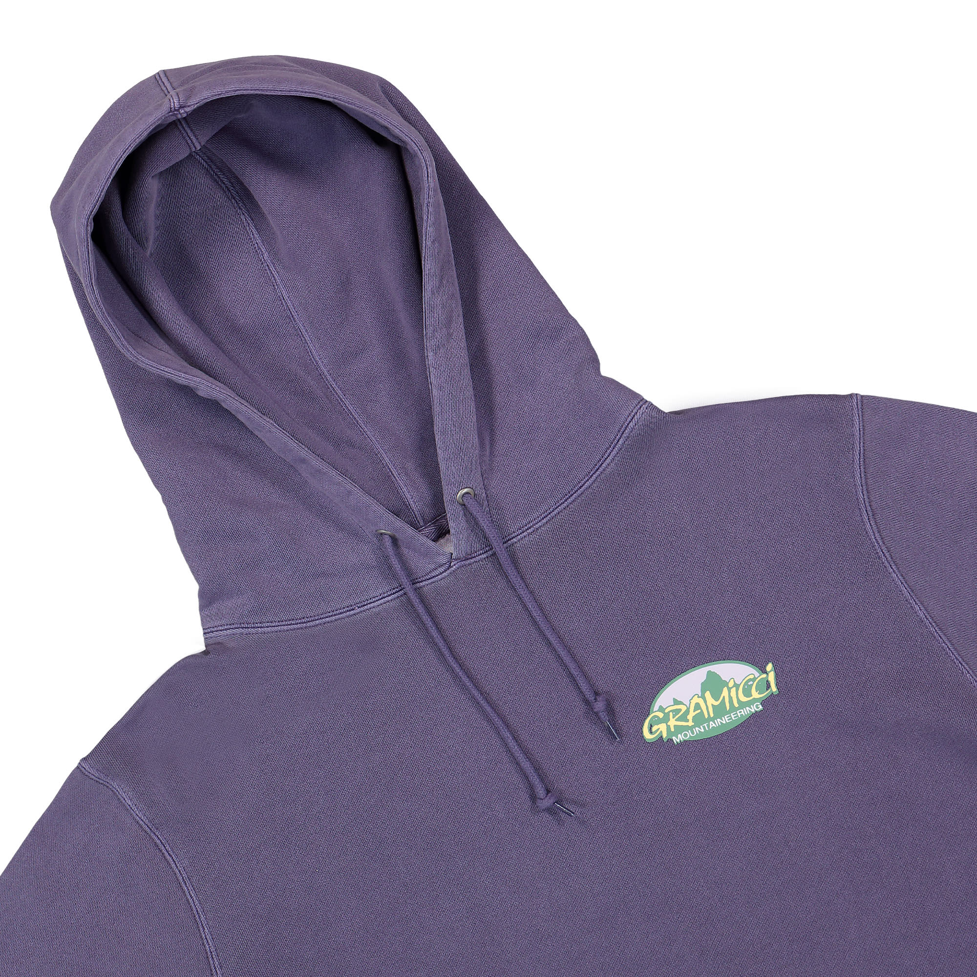 Gramicci Summit Hooded Sweatshirt Purple Pigment Hoodies Material | Overkill