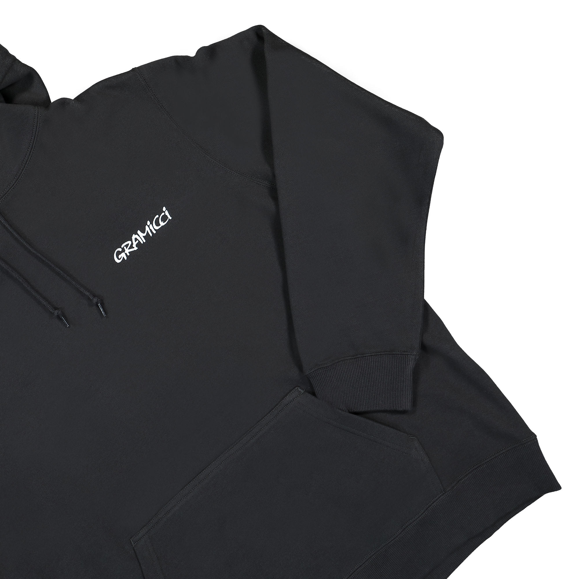 Gramicci Flower Hooded Sweatshirt Vintage Black Hoodies Detailfoto | Overkill