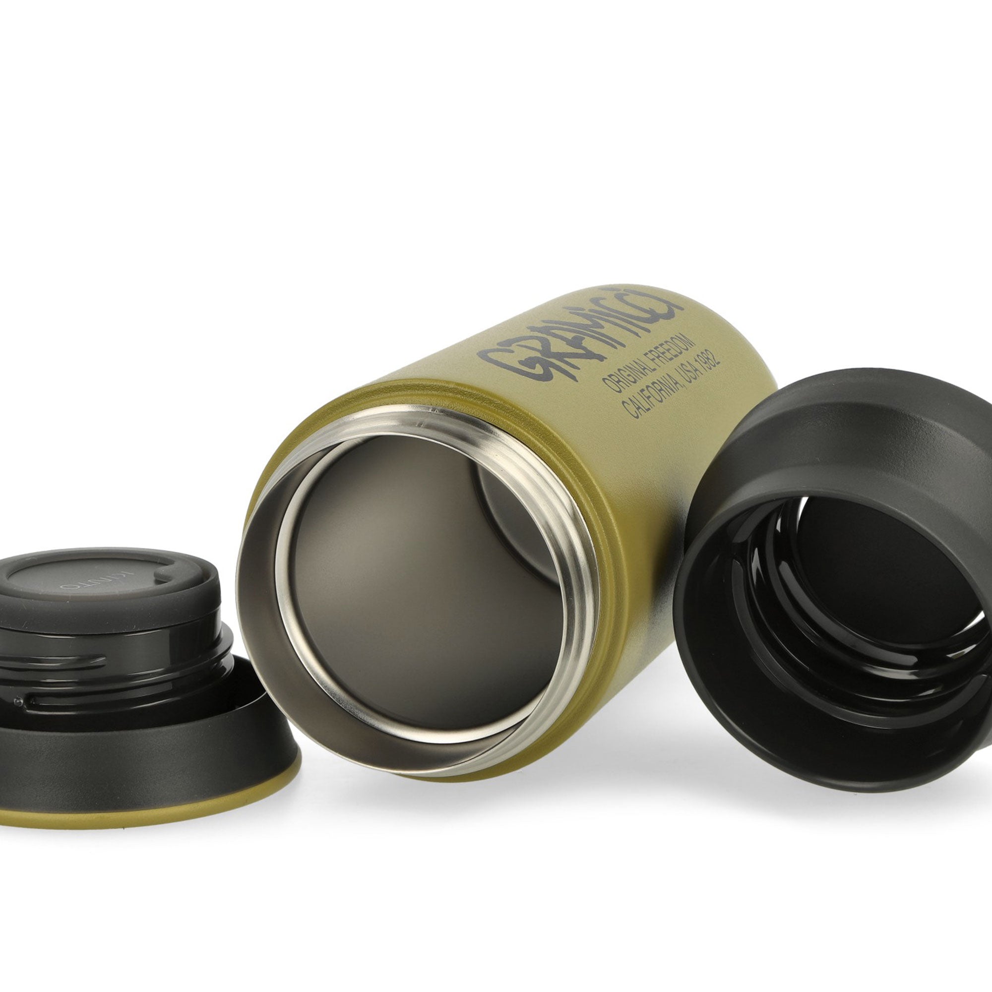Gramicci Kinto Travel Tumbler Olive Mugs & Bottles Detail view 1 | Overkill