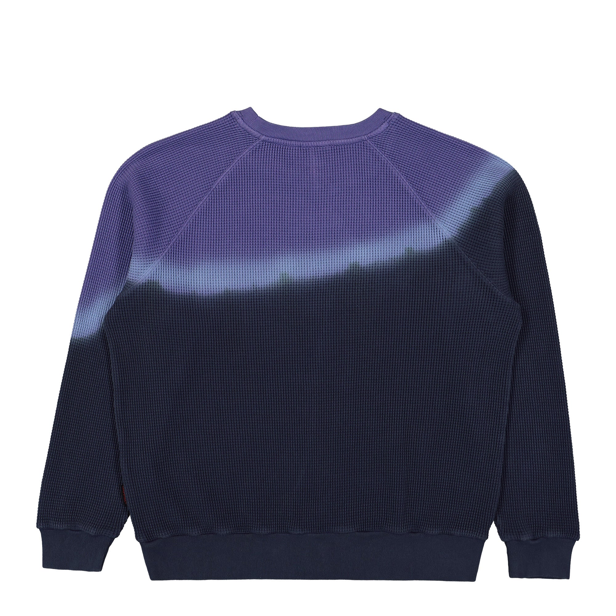 Gramicci Waffle Crew Purple Sweatshirts Material | Overkill