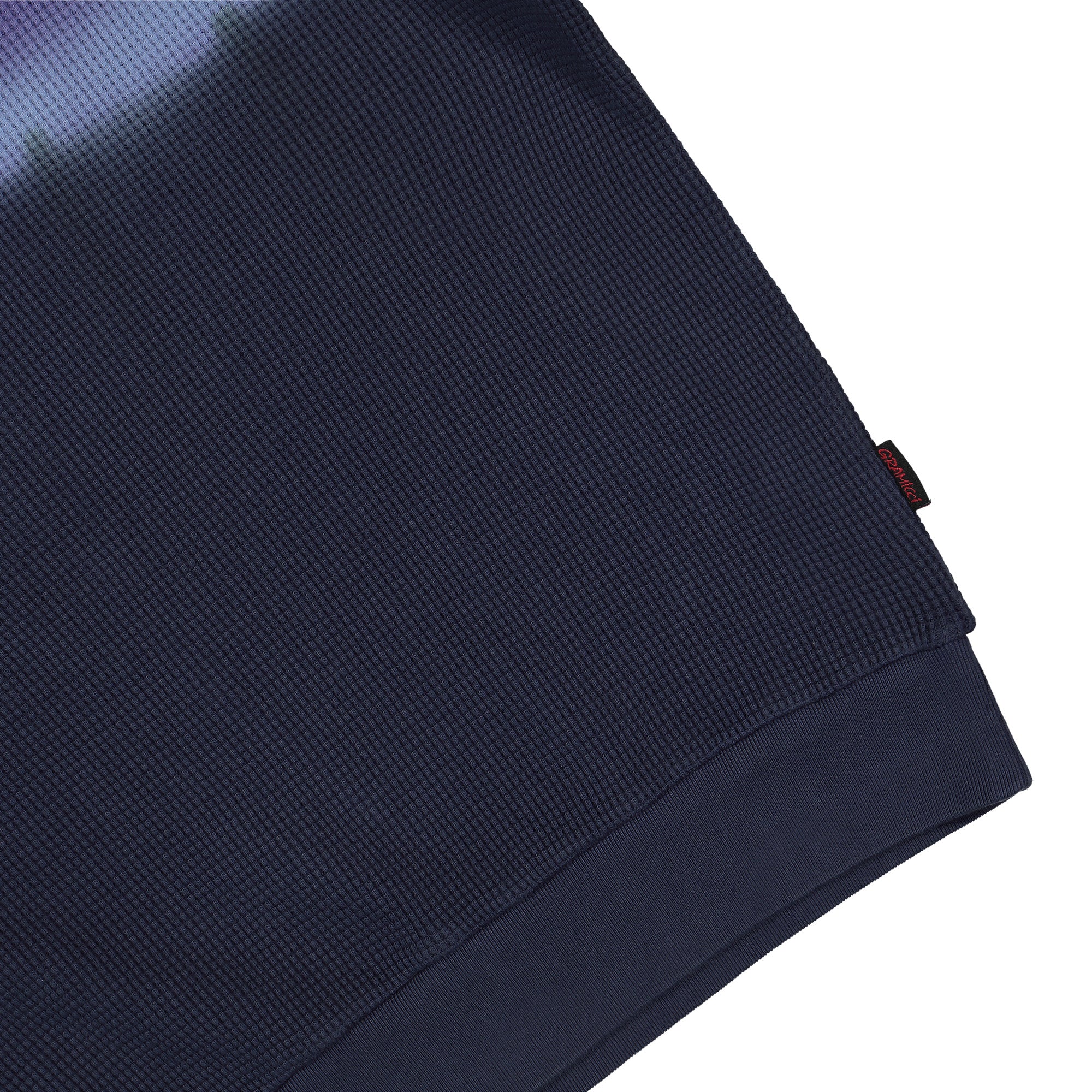 Gramicci Waffle Crew Purple Sweatshirts Detailfoto | Overkill