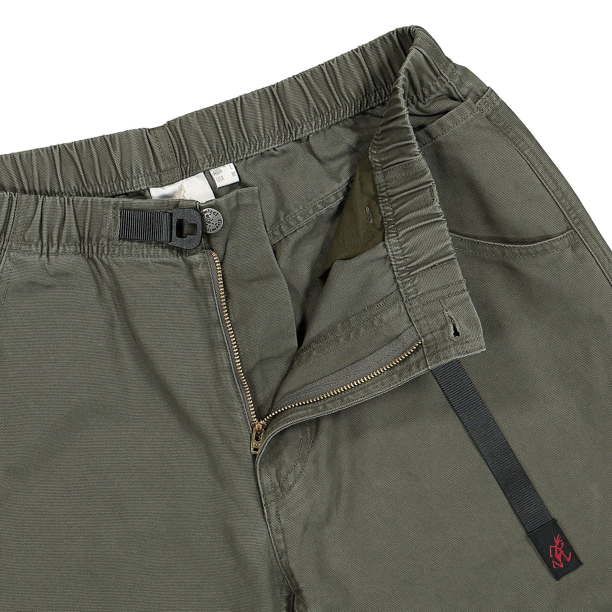 Gramicci Canvas Double Knee Pant Dusted Slate Casual Pants Detailfoto | Overkill