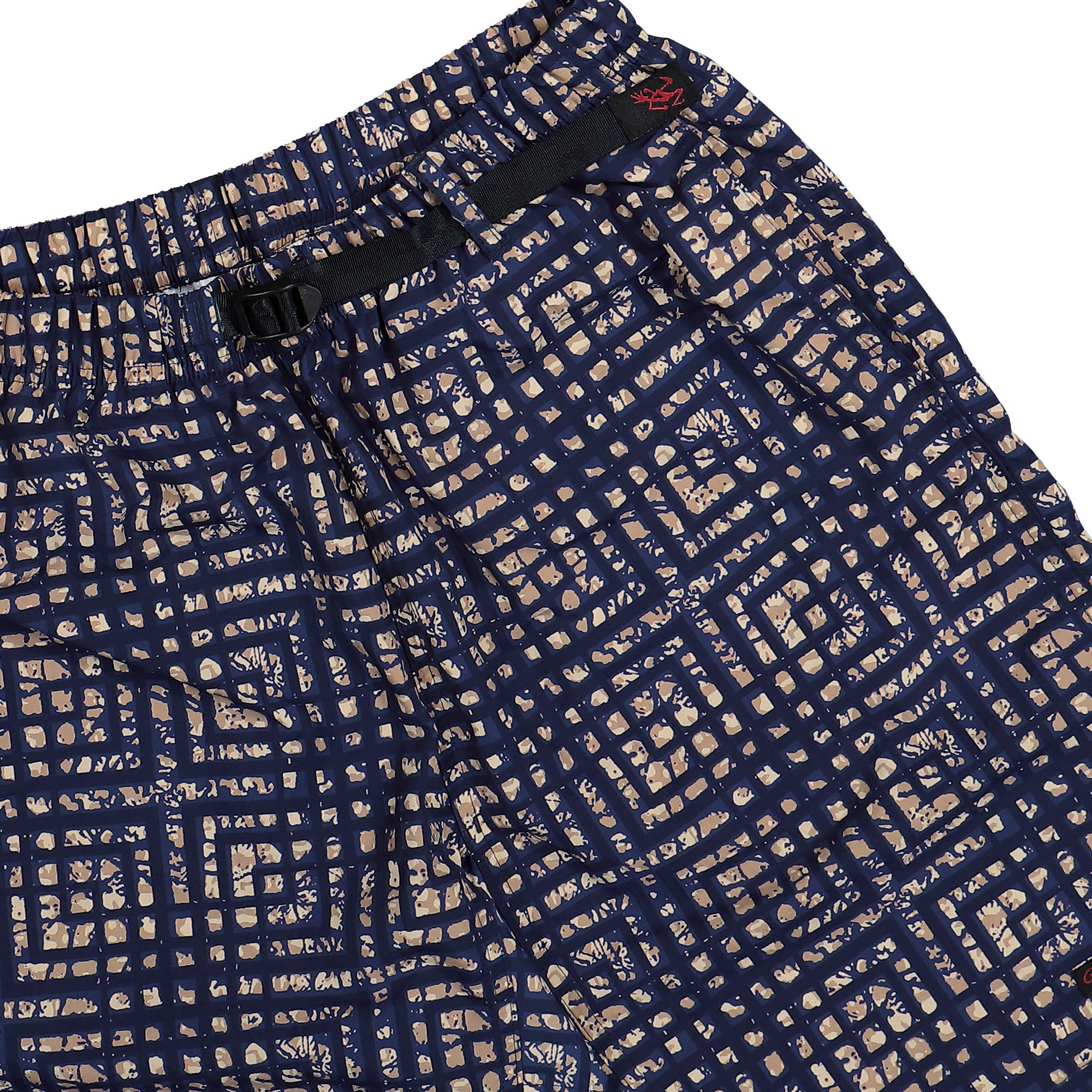 Gramicci Nylon Packable G-Short Batik Navy Shorts Detail view 1 | Overkill