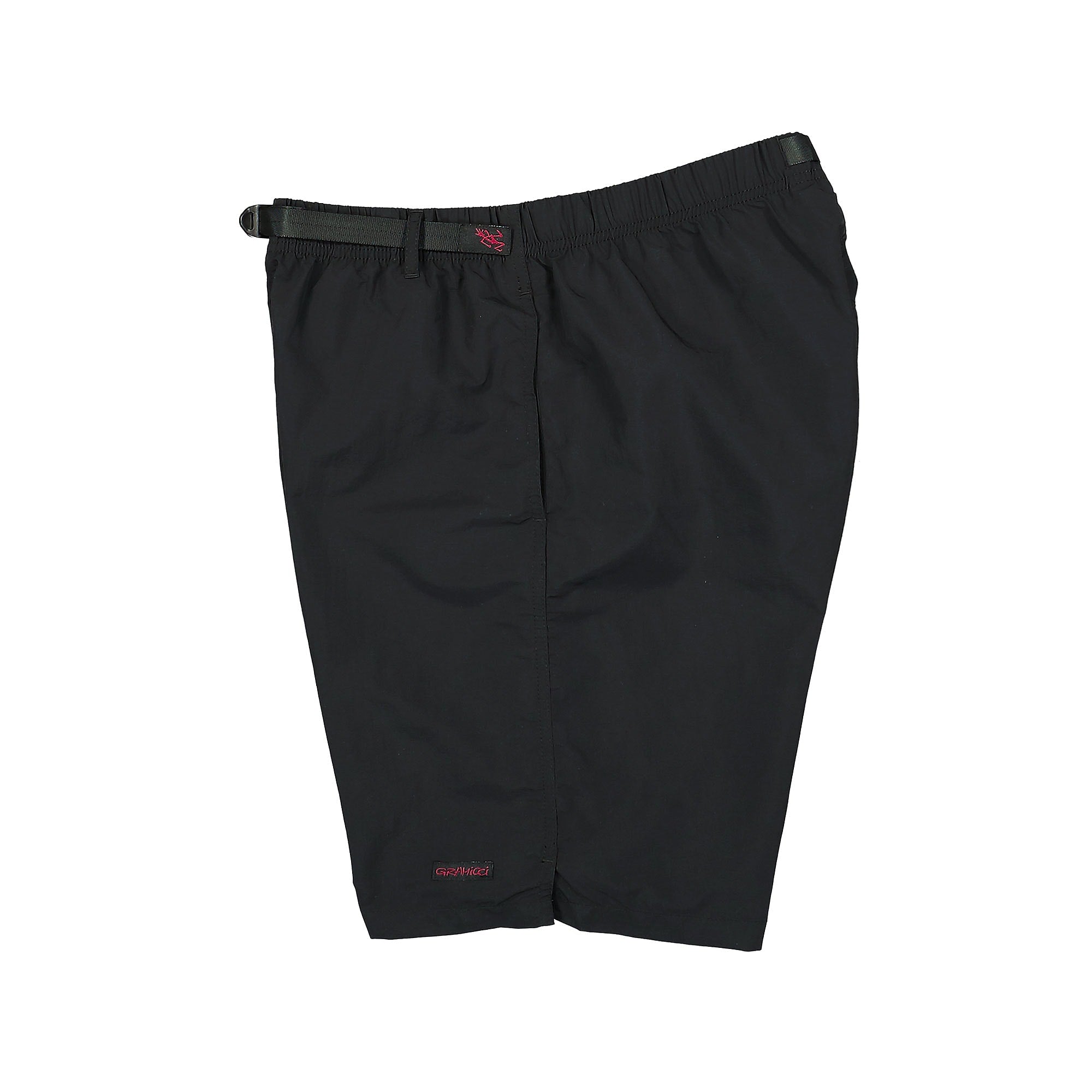 Gramicci Nylon Packable G-Short Black Shorts Close-up | Overkill