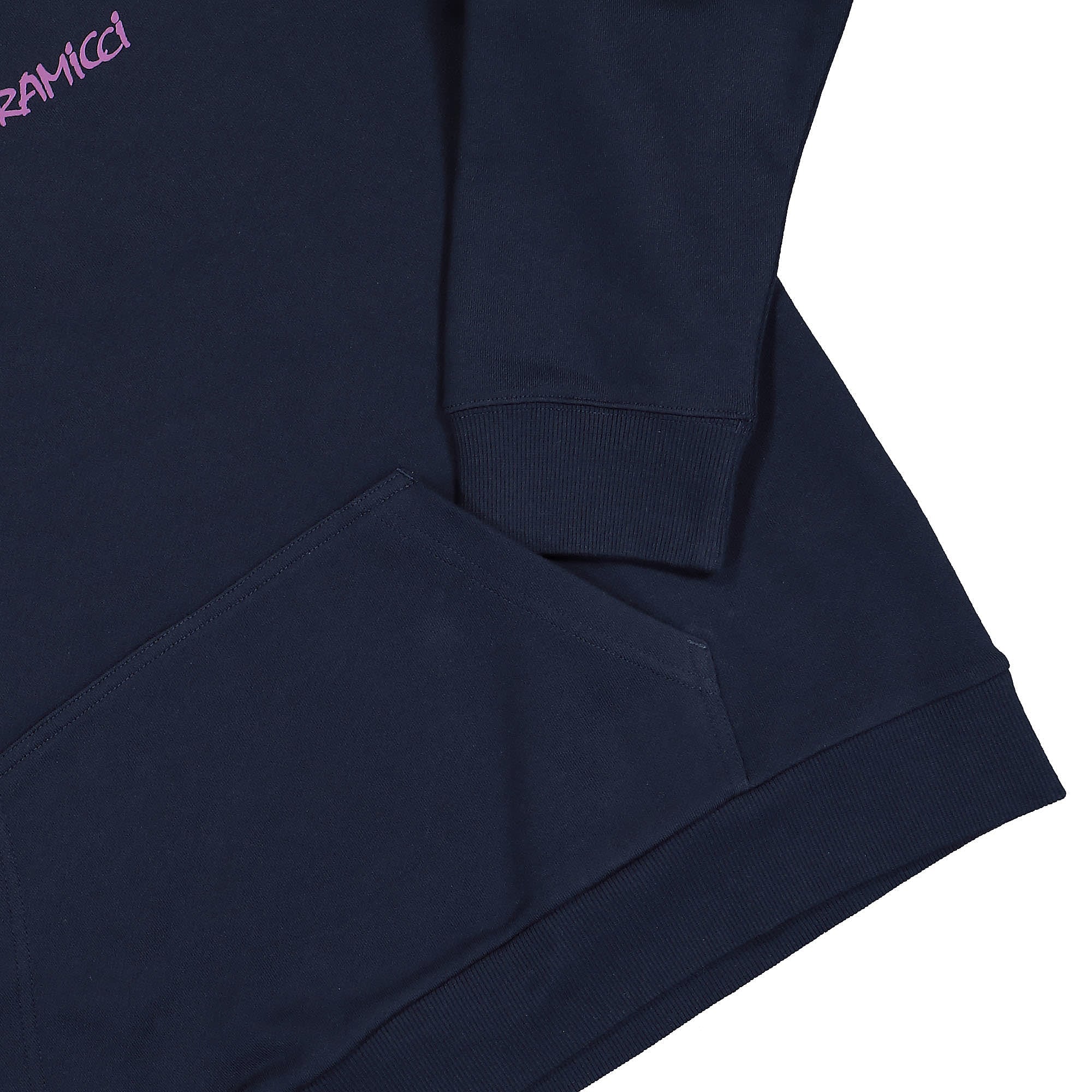 Gramicci Carabiner Hooded Sweatshirt Navy Hoodies Detailfoto | Overkill