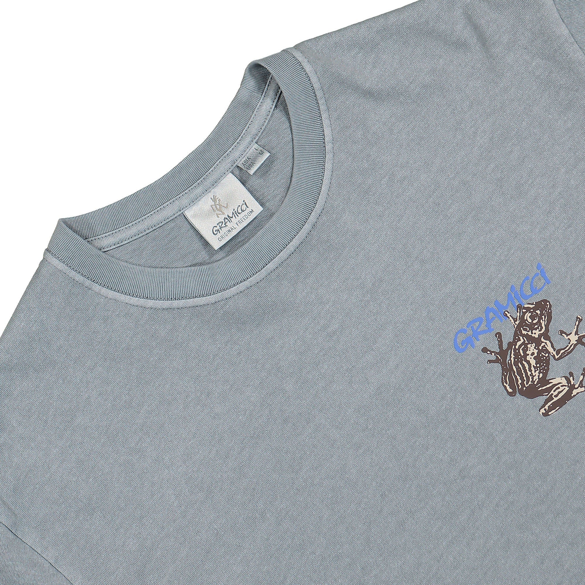 Gramicci Sticky Frog Tee Slate Pigment T-Shirts Material | Overkill