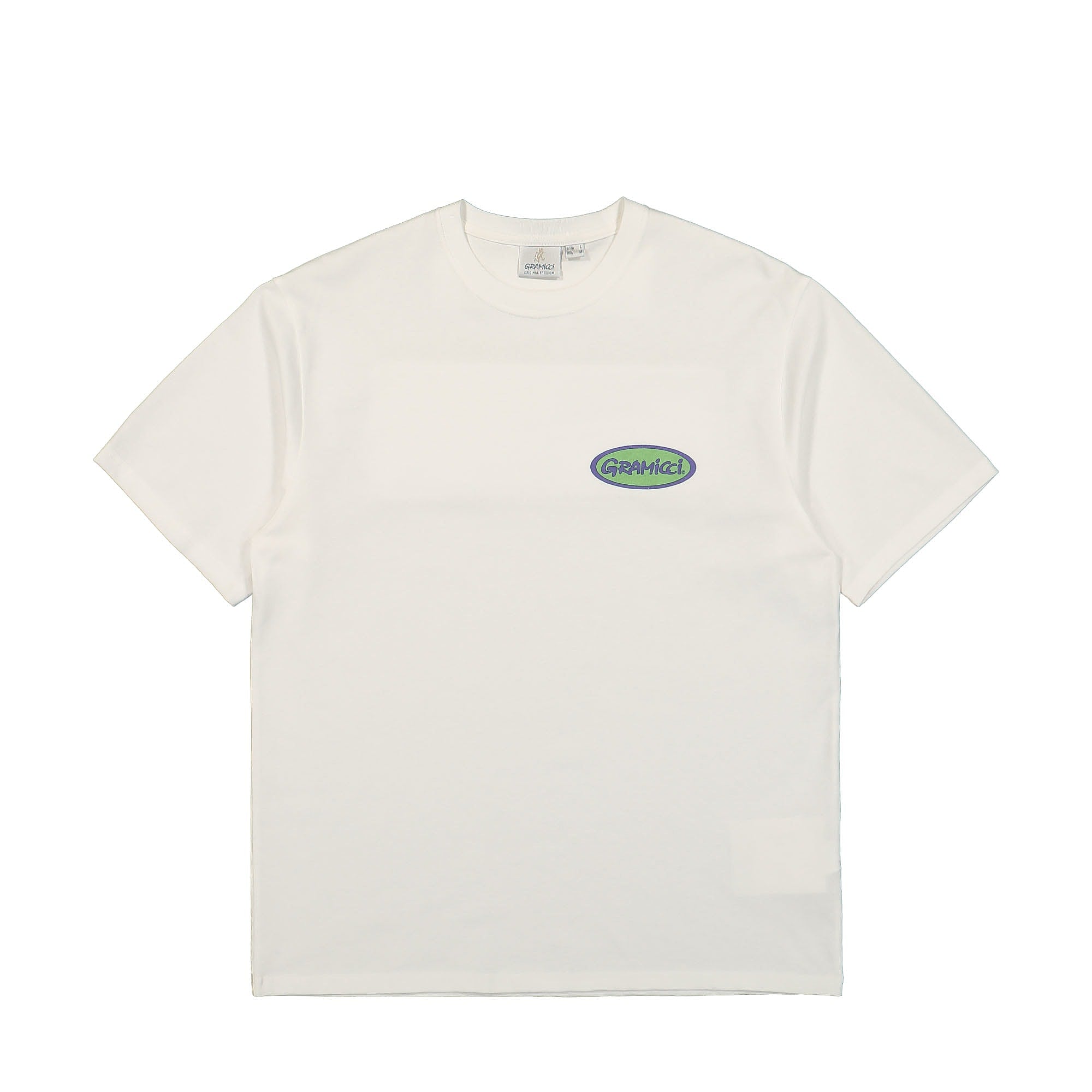 Gramicci Oval Tee White T-Shirts G4SU-T077 / White | Overkill