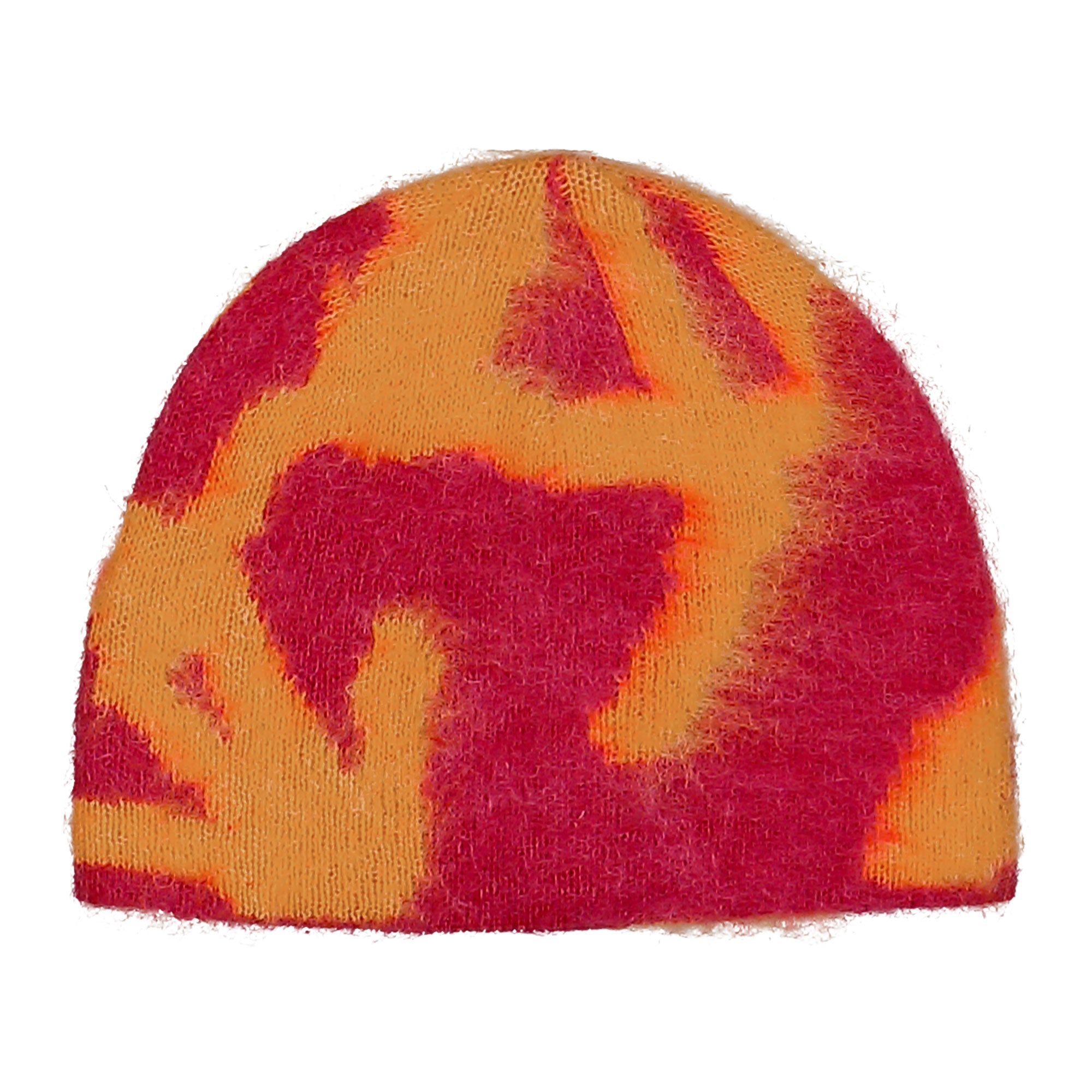 Gramicci Mohair Burly Runningman Beanie Burnt Orange Beanies G5FA-151 | Overkill