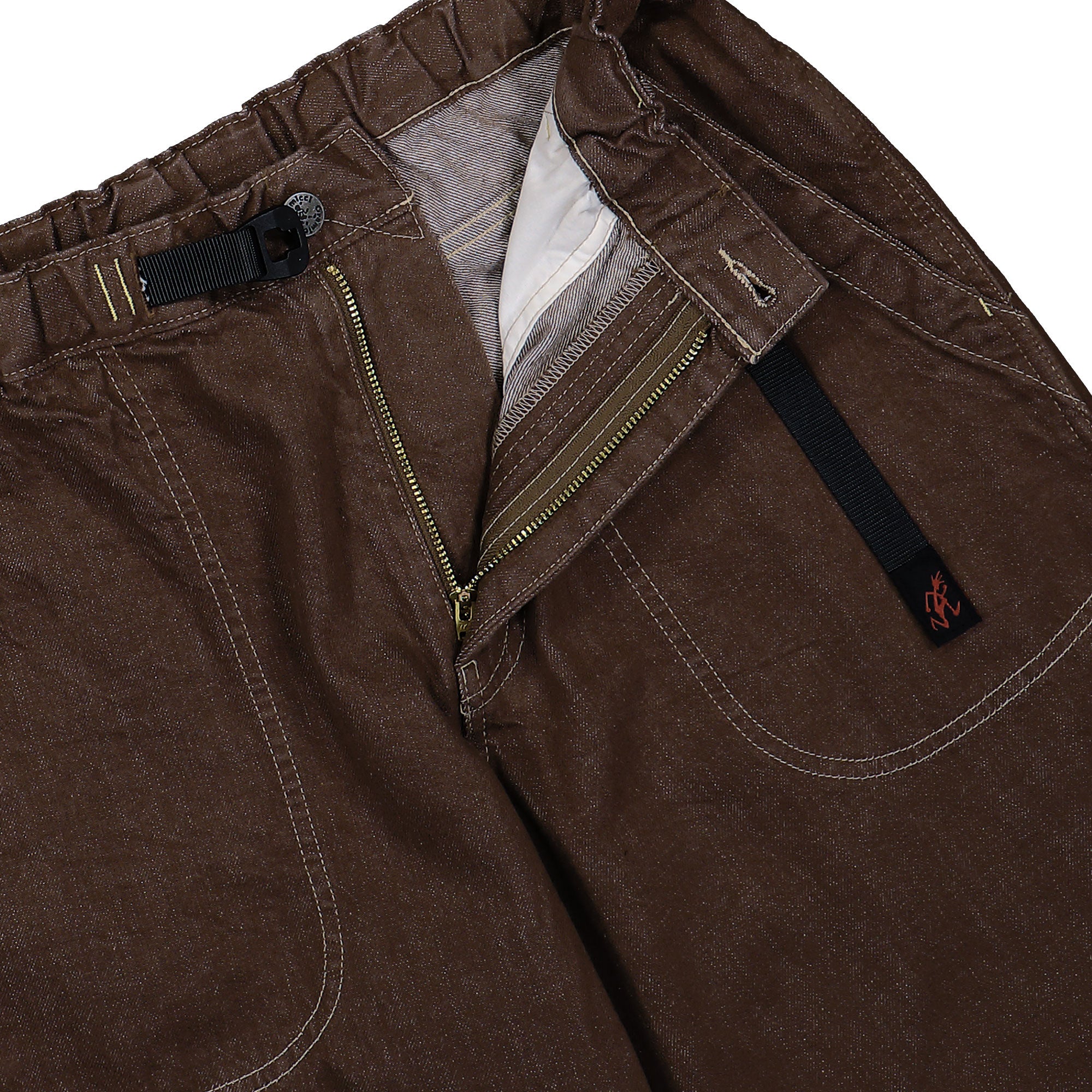 Gramicci Japanese Slub Denim Pant Amber Jeans G5FM-P026 Detail View 1 | Overkill