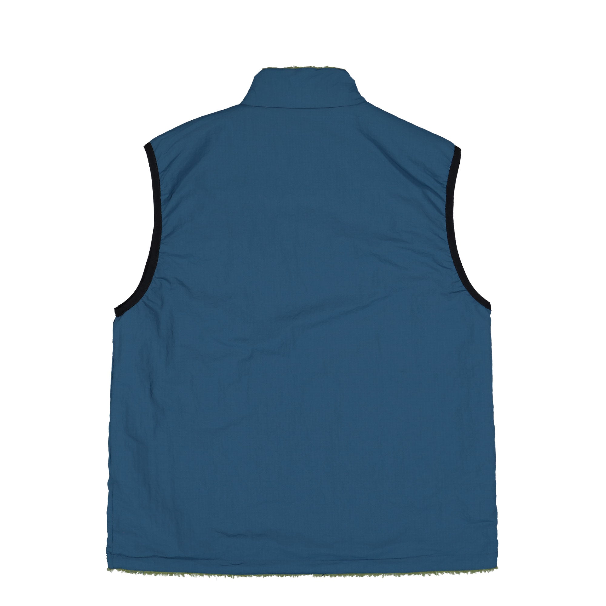 Gramicci Reversible Sherpa Vest Olive-Dusty Navy Vests G5FU-J015 Detail View 4 | Overkill