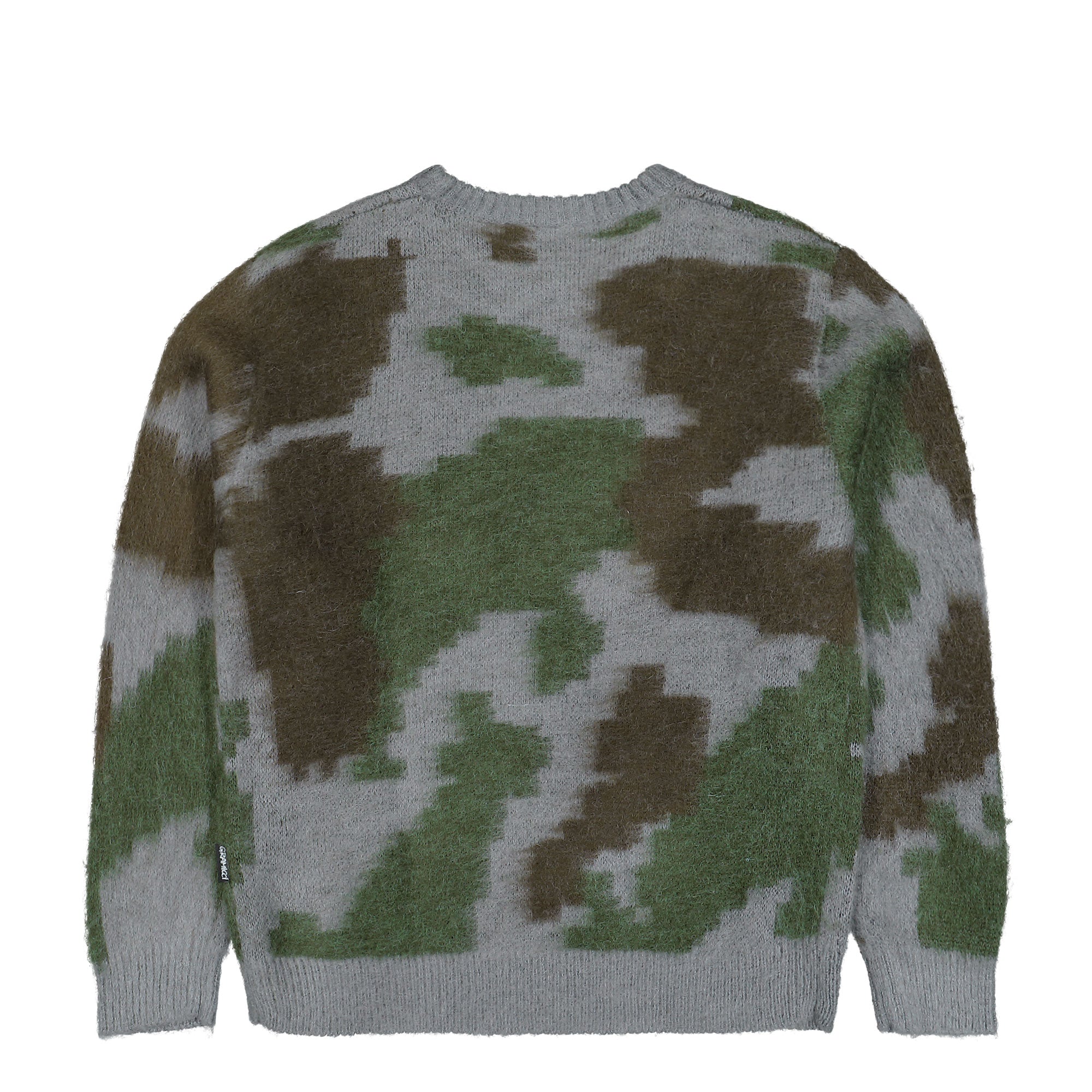 Gramicci Mohair Sweater Jungle Digi Camo Sweatshirts G5FU-J024 Close-up | Overkill