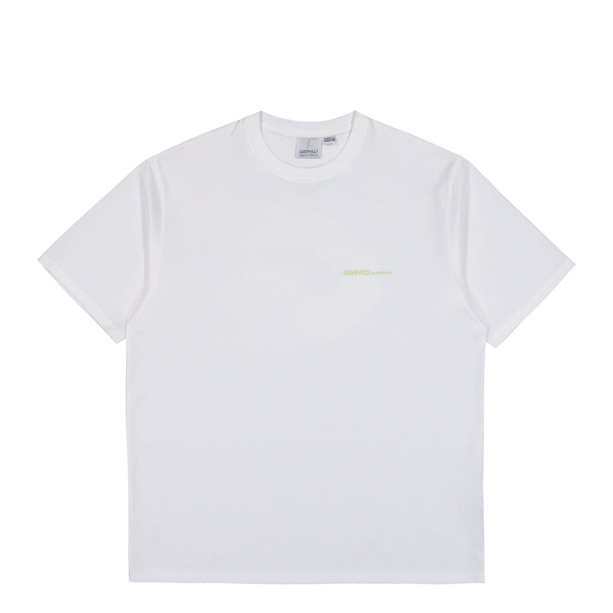 Gramicci Hurricane Tee White T-Shirts G5FU-T082 | Overkill