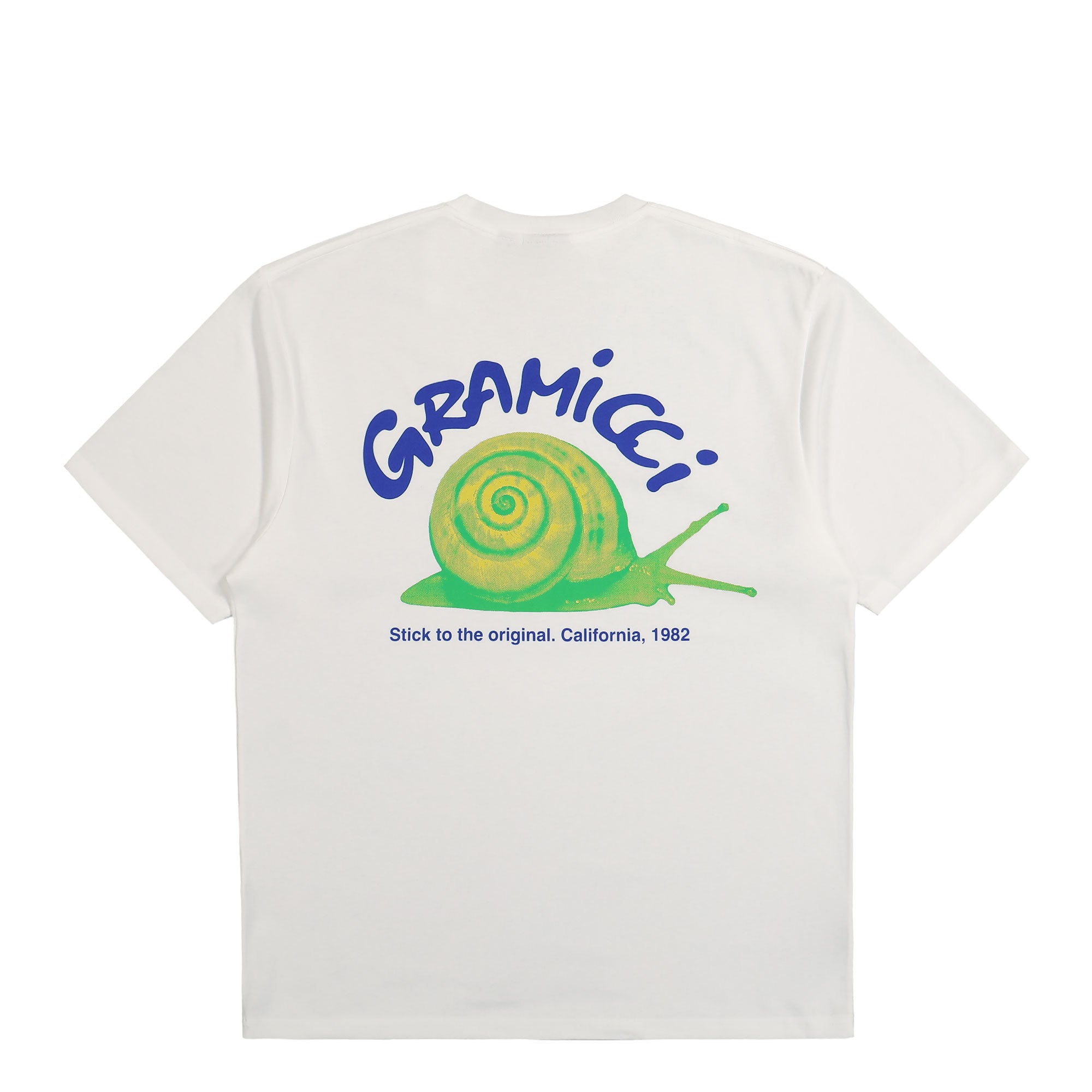 Gramicci Snail Tee White T-Shirts Detail view 1 | Overkill