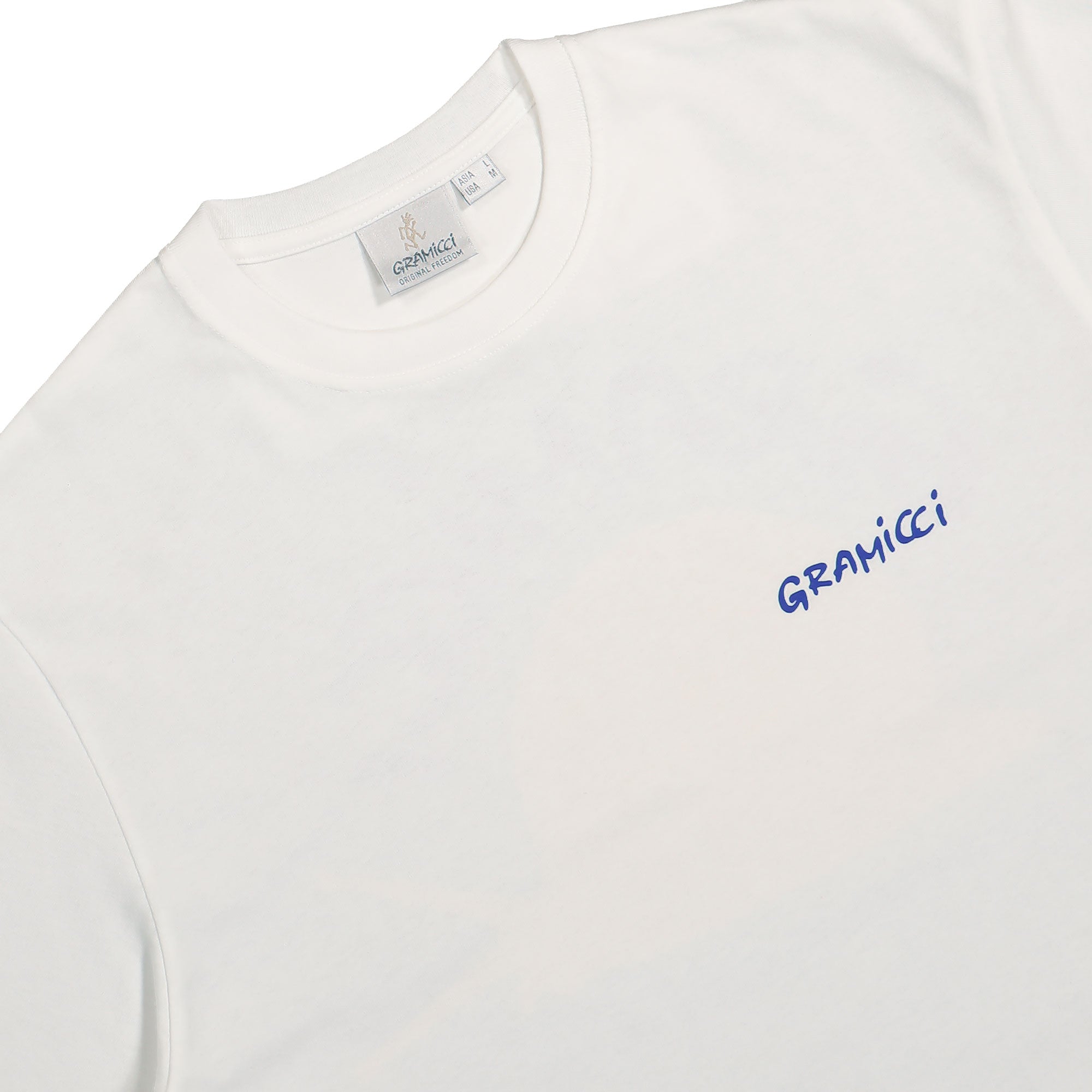 Gramicci Snail Tee White T-Shirts Material | Overkill