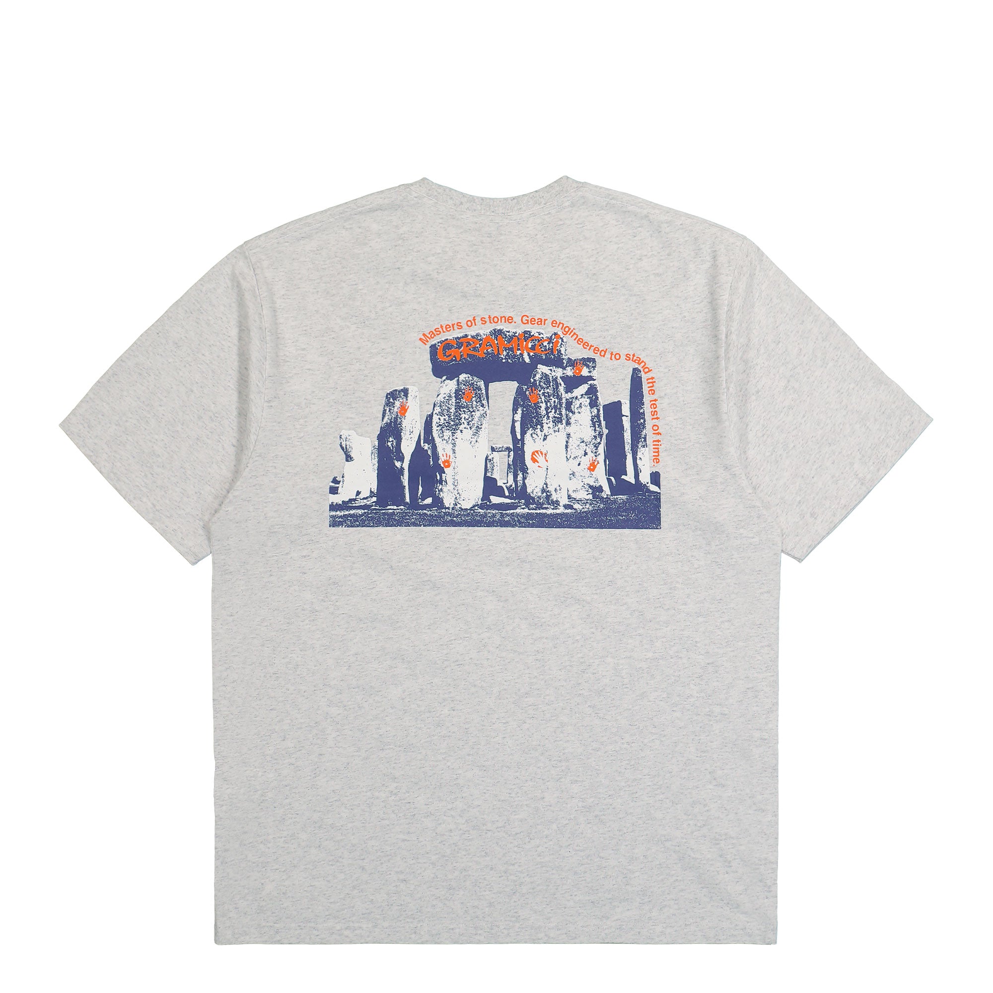 Gramicci Stonehenge Tee Grey Heather T-Shirts Detailfoto | Overkill