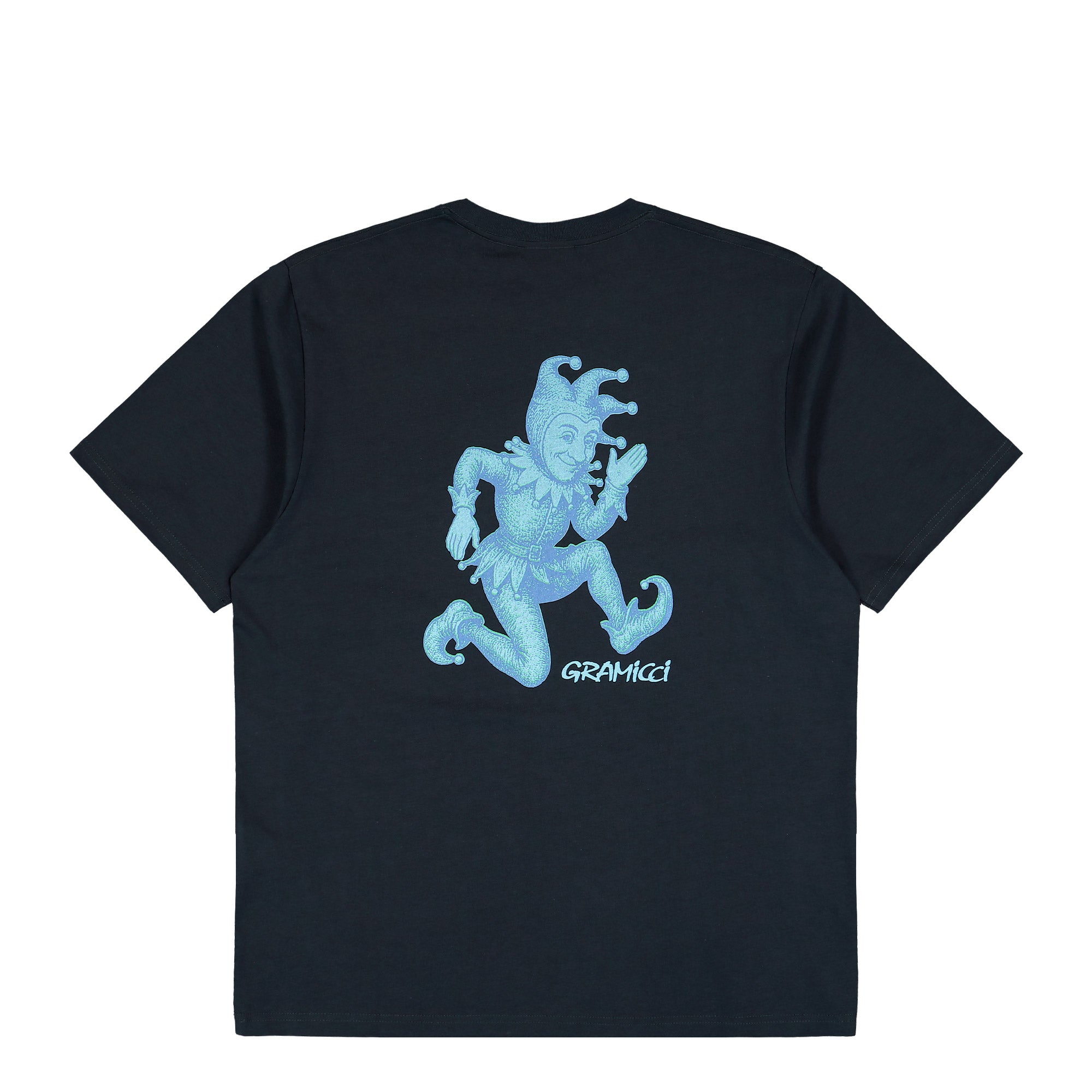 Gramicci Joker Tee Vintage Black T-Shirt G6FM-T099-Vintage Black Close-up | Overkill