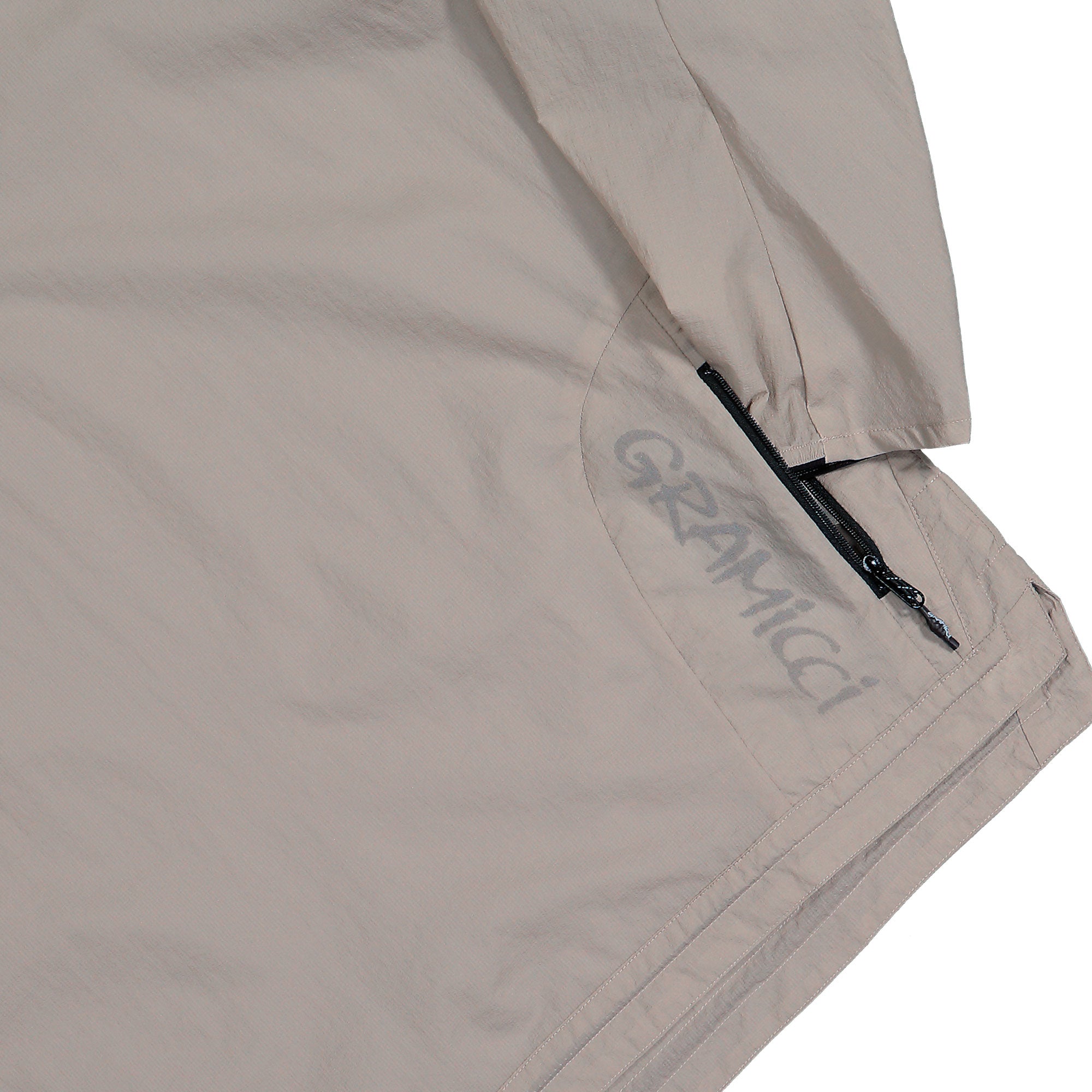 Gramicci Ultra-Light Packable Jacket Concrete Windbreaker G6SM-J024 Detail View 1 | Overkill