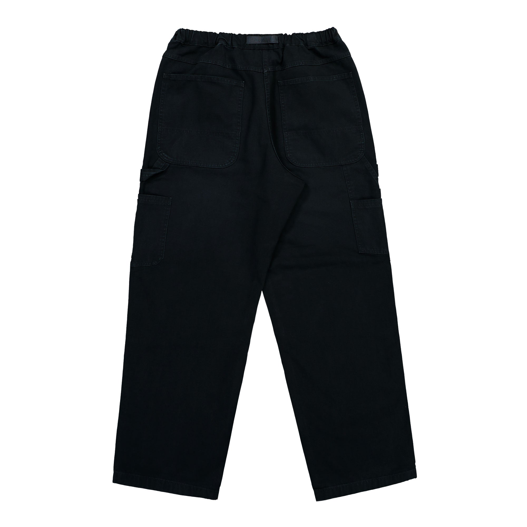 Gramicci Taos Canvas Pant Black Casual Pants G6SM-P008 Close-up | Overkill