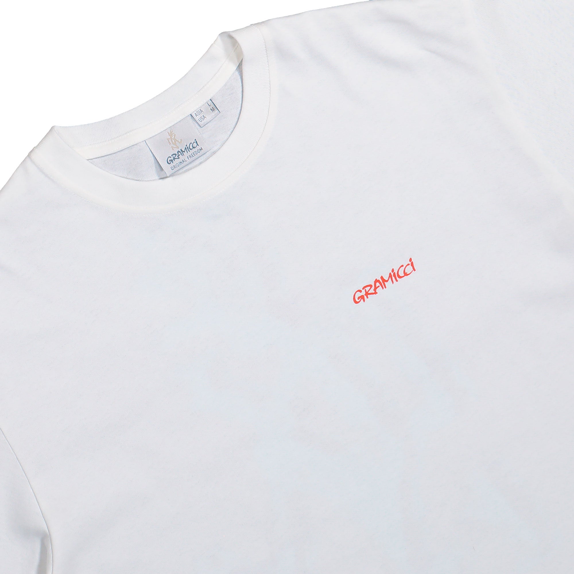 Gramicci Ice Scuplture Tee White T-Shirts G6SU-T118 Detailfoto | Overkill