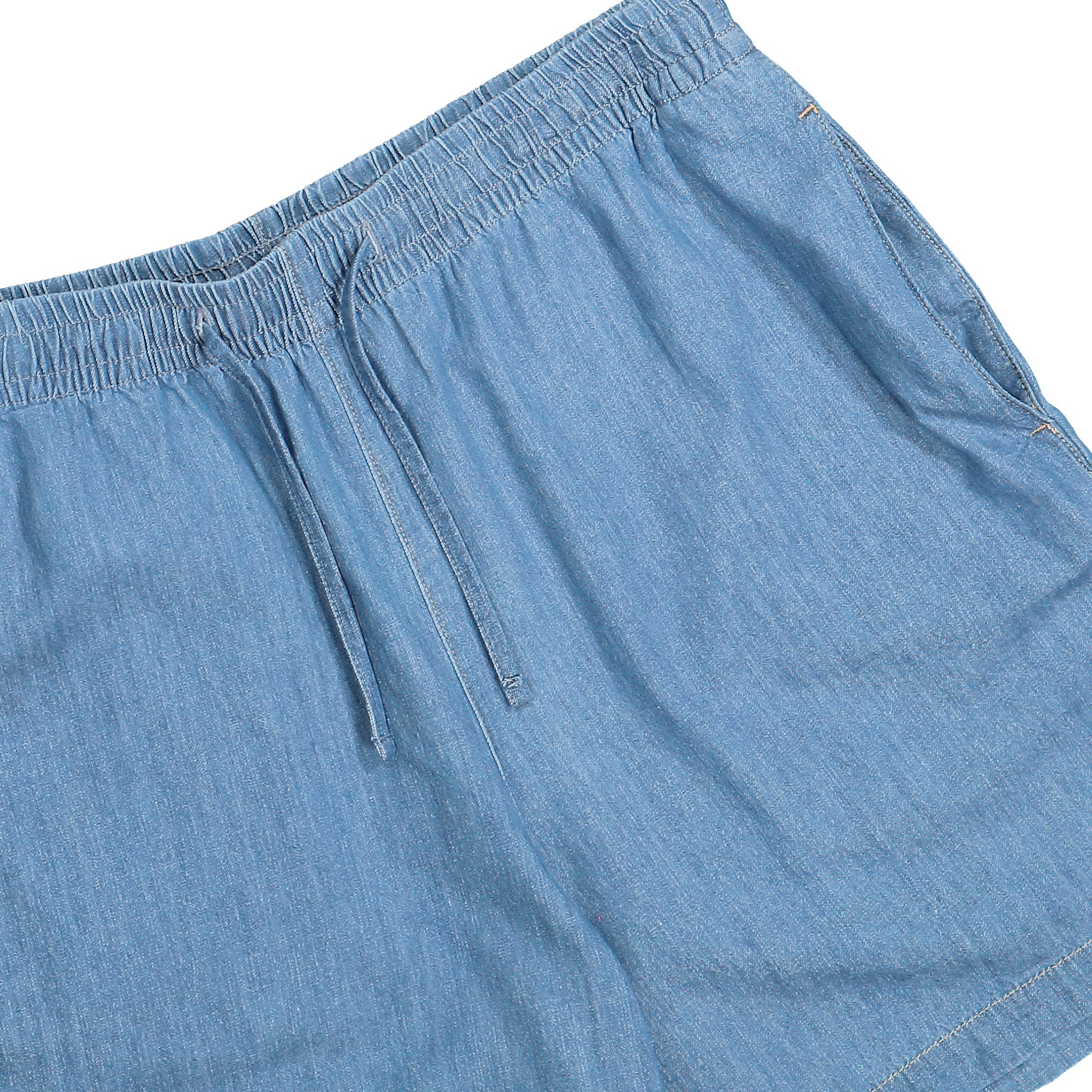 Lacoste Elastic Waist Short Blue Shorts GH1856-00 MKU Detail View 1 | Overkill
