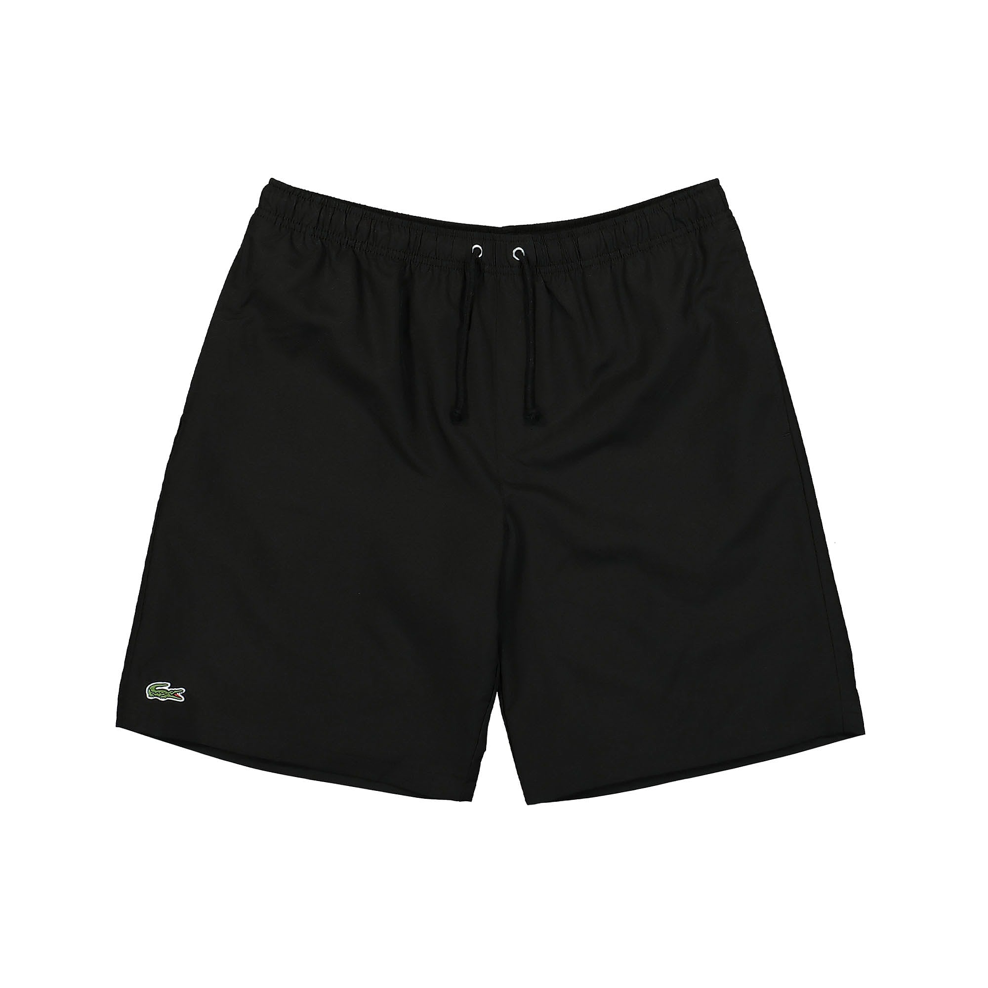 Lacoste Solid Diamond Weave Taffeta Shorts Black Shorts GH353T-00 031 | Overkill