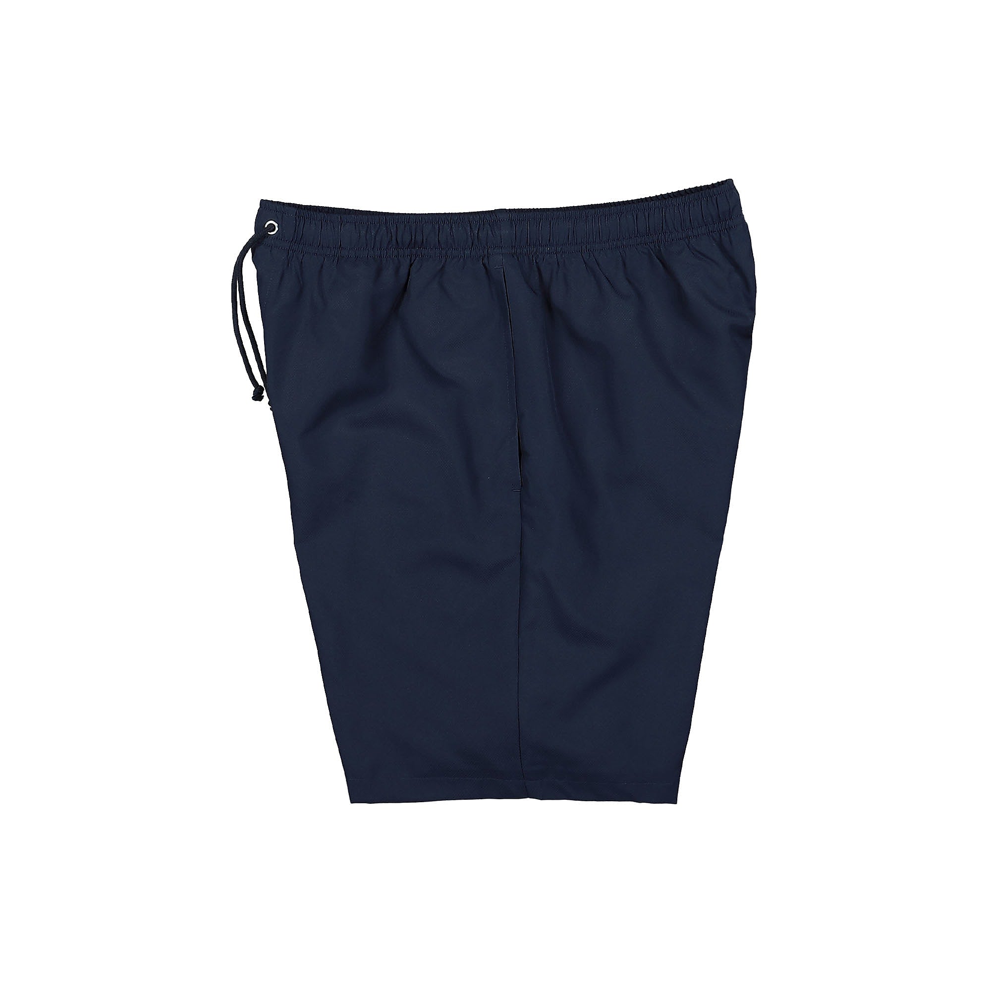 Lacoste Solid Diamond Weave Taffeta Shorts Midnight Blue Shorts Close-up | Overkill