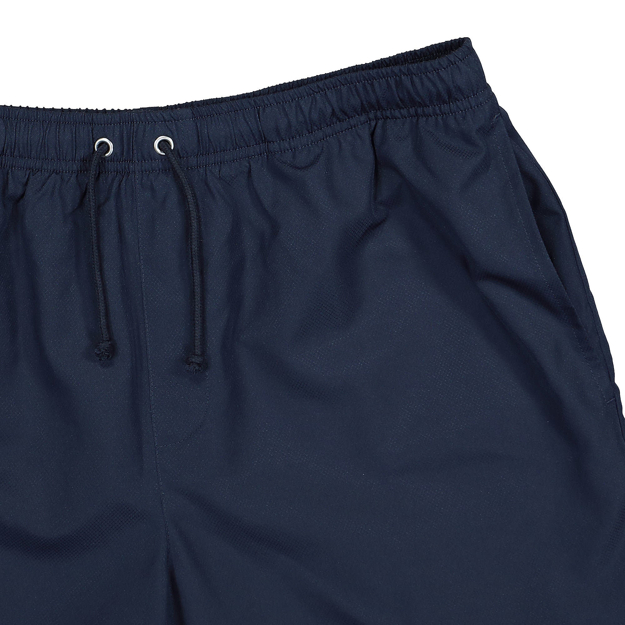 Lacoste Solid Diamond Weave Taffeta Shorts Midnight Blue Shorts Detailfoto | Overkill