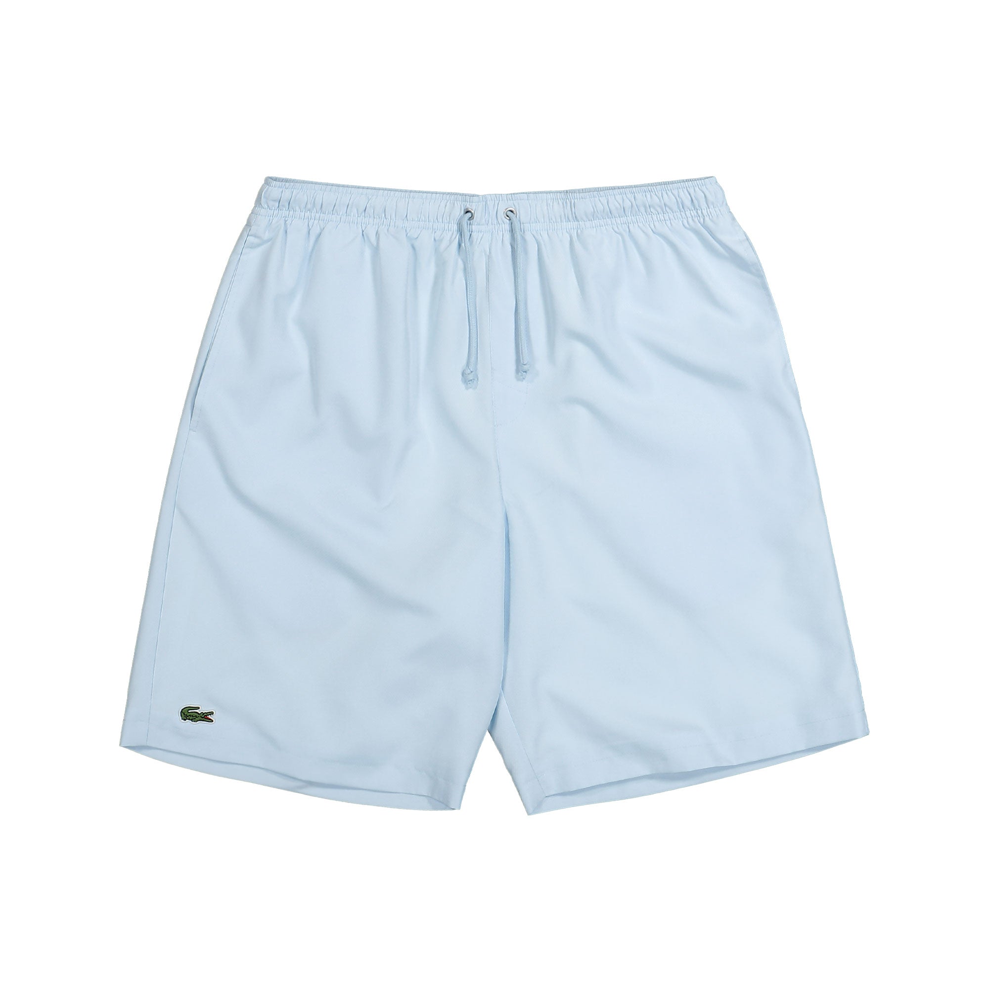 Lacoste Solid Diamond Weave Taffeta Shorts Light Blue Shorts GH353T-00 T01 | Overkill