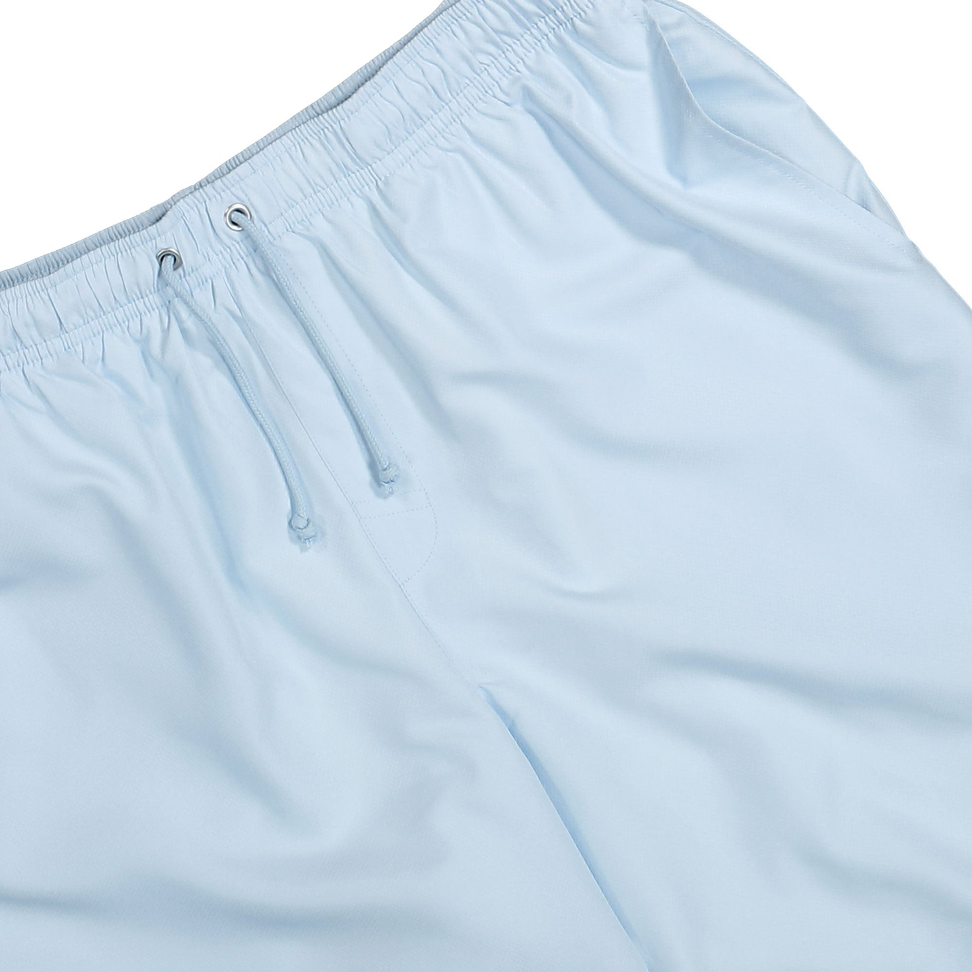 Lacoste Solid Diamond Weave Taffeta Shorts Light Blue Shorts Detail view 2 | Overkill