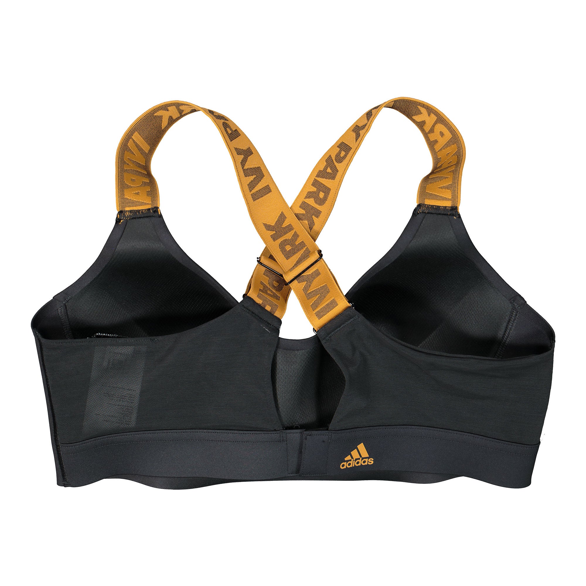 adidas Ivy Park x adidas Cut Out Bra Medium Support Black Underwear Material | Overkill
