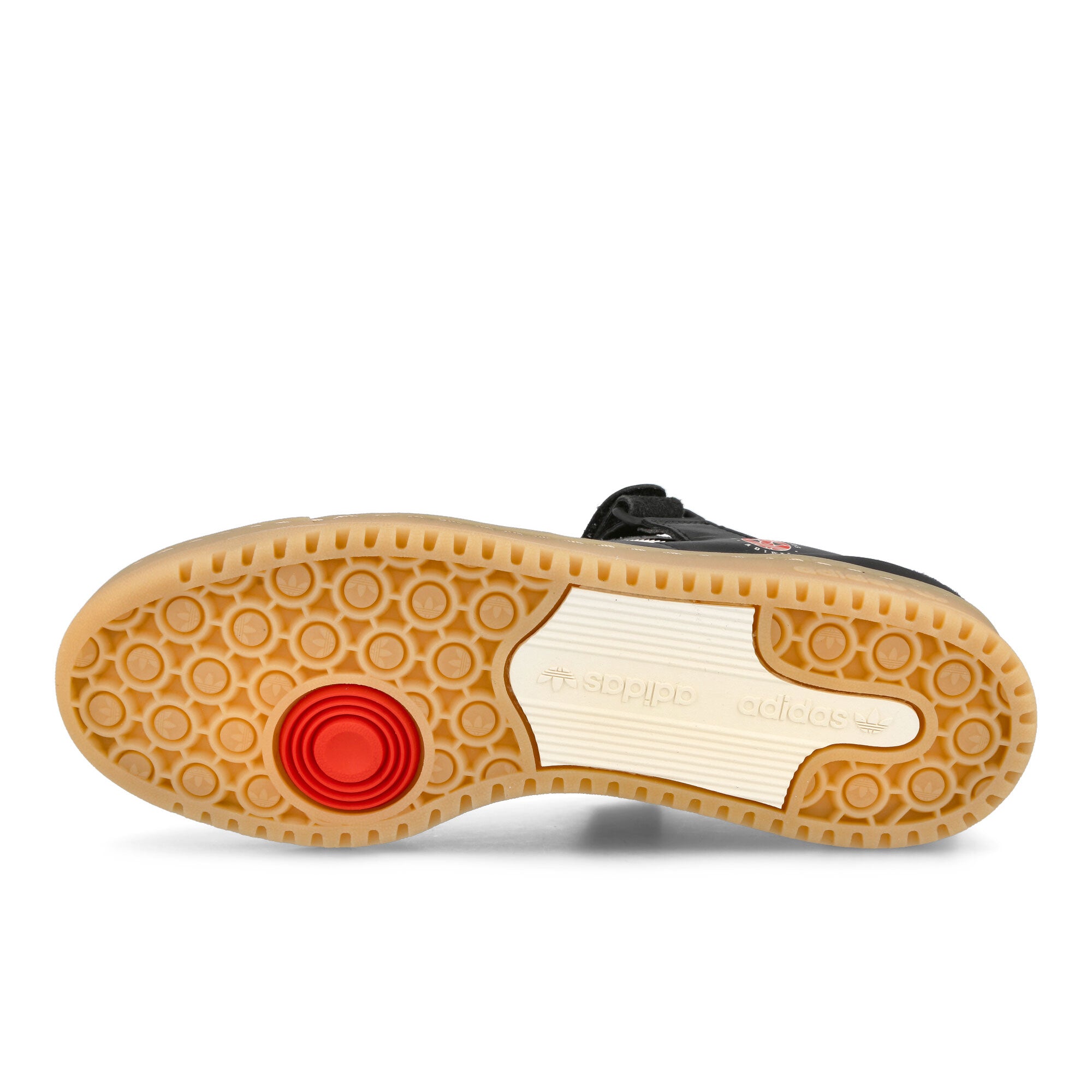 adidas Midwest Kids x adidas Forum 84 Low Core Black-Chalk White-Red Sneakers Detail View 1 | Overkill